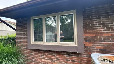 Turtle Shell gutter protection installation in Schaumburg, IL 60193, photograph 7