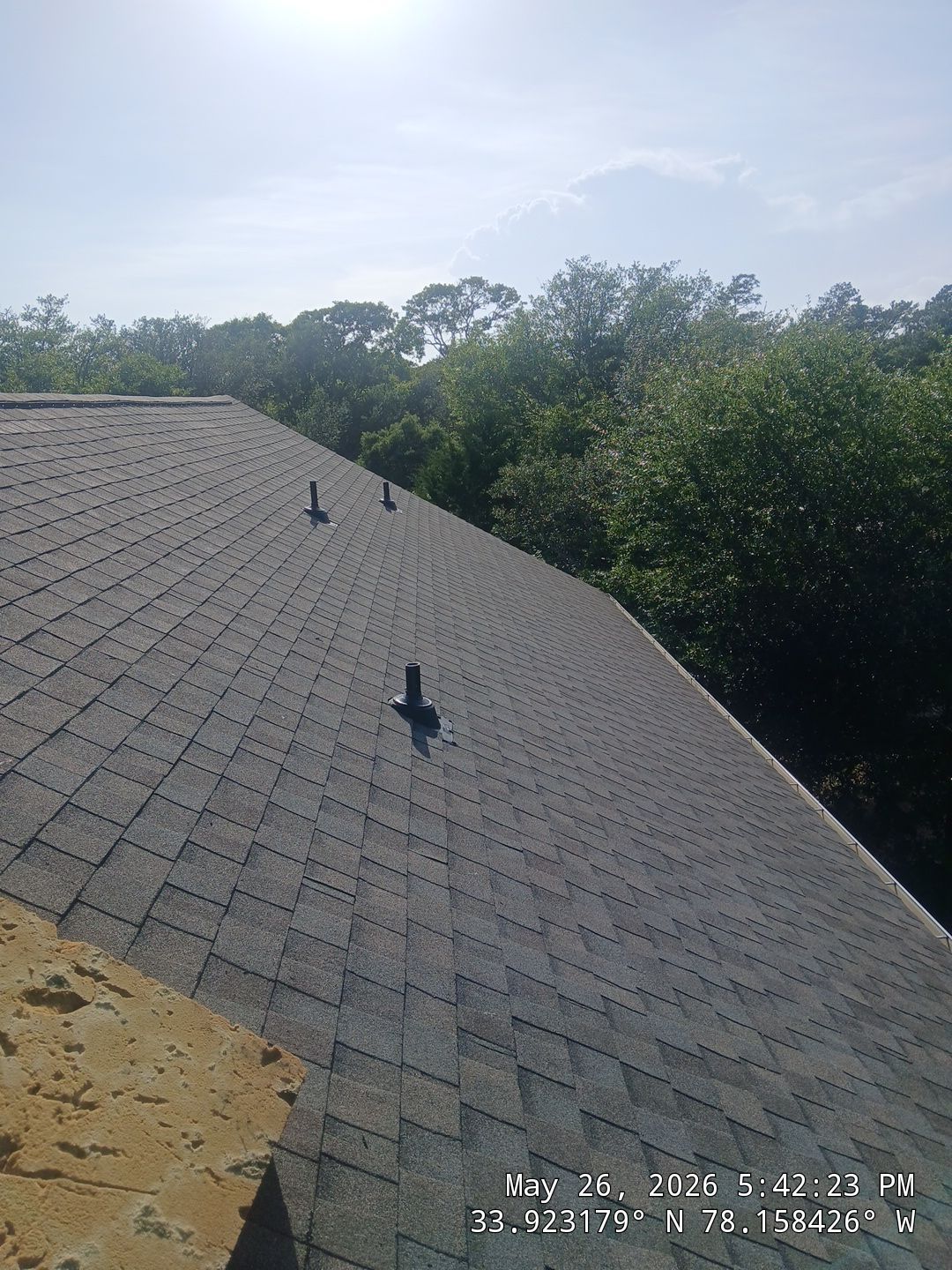 Fortified Roof Replacement in Oak Island NC with CertainTeed Landmark Pro Weathered Wood by RGR Construction and Roofing, LLC