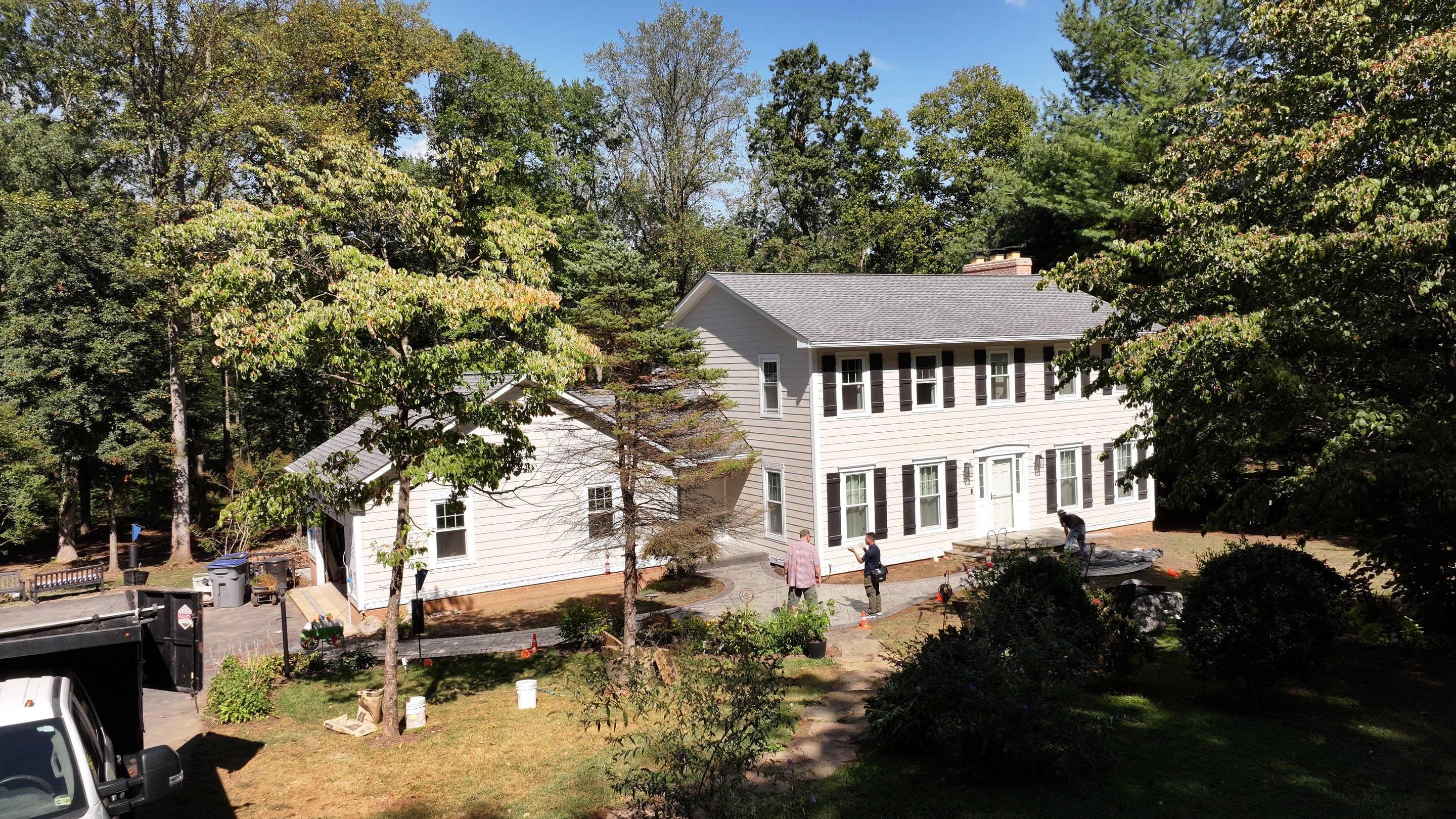Sleek James Hardy Siding in Virgina by American Home Contractors