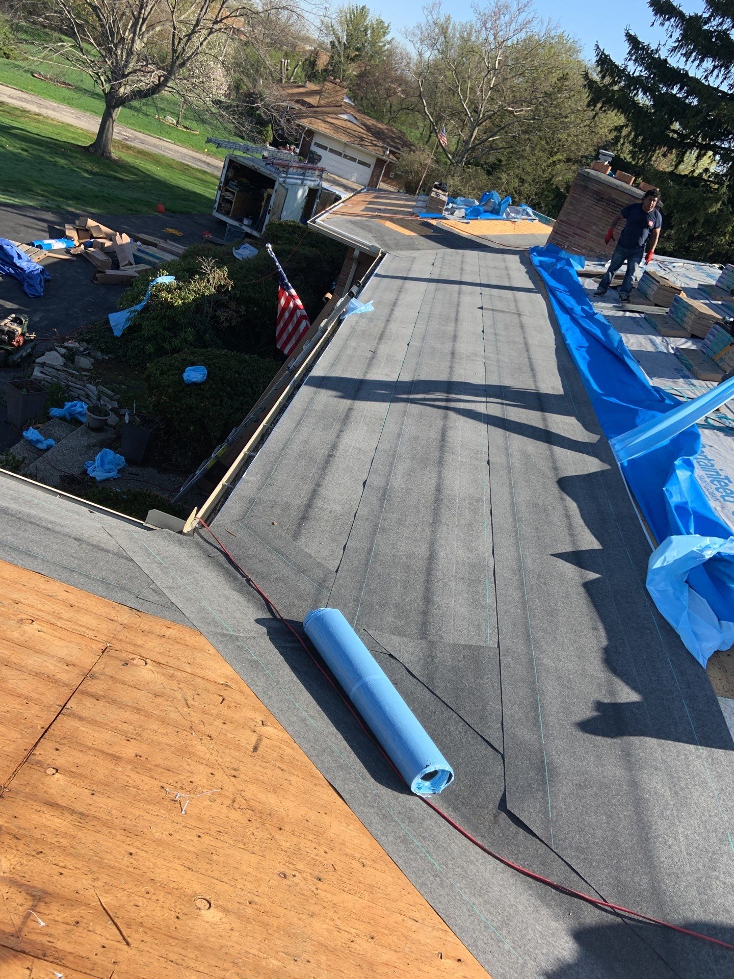 Roof Replacement using CertainTeed Landmark by 180 Contractors