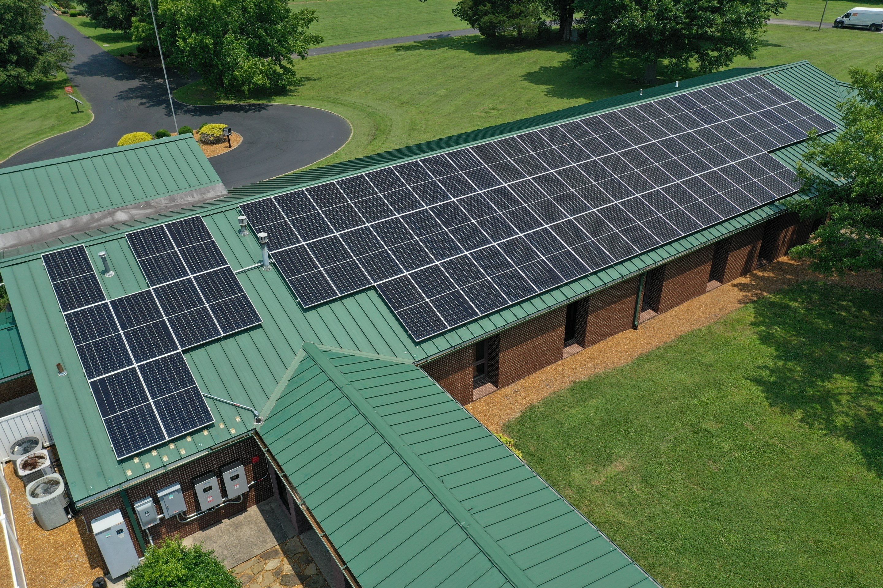 Project in Mayfield by Green Wave Solar 