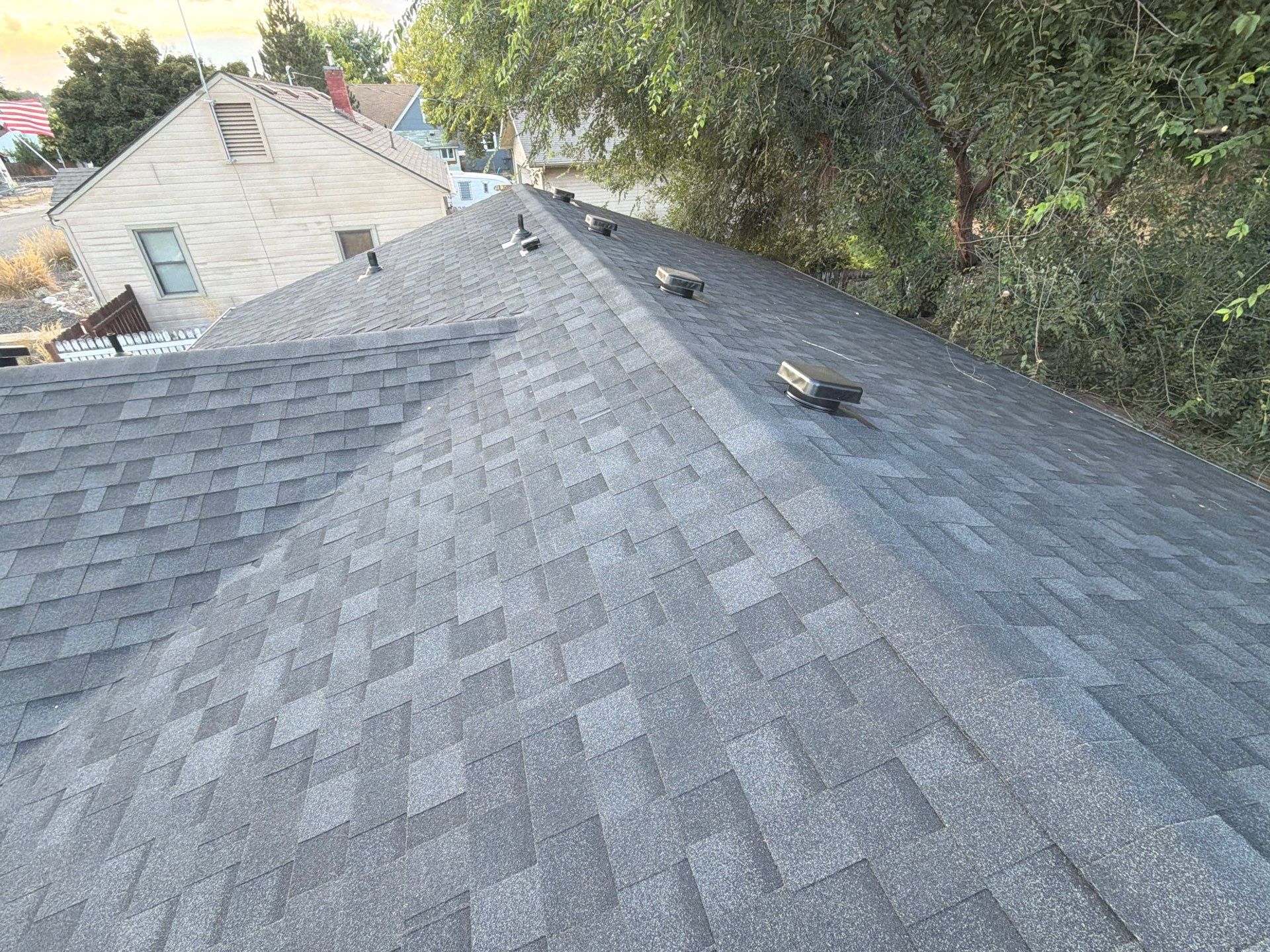 Residential Roof Replacement and Deck Repair in Boise by Olive Roofing