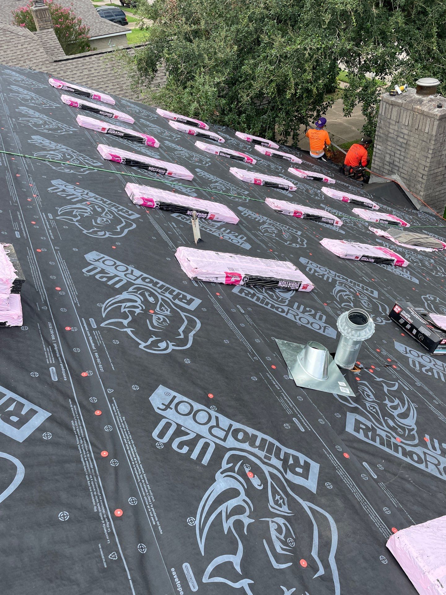 Residential Roofing Repair using Owen's Corning Duration (Lifetime) Shingles by Roof Repair Company