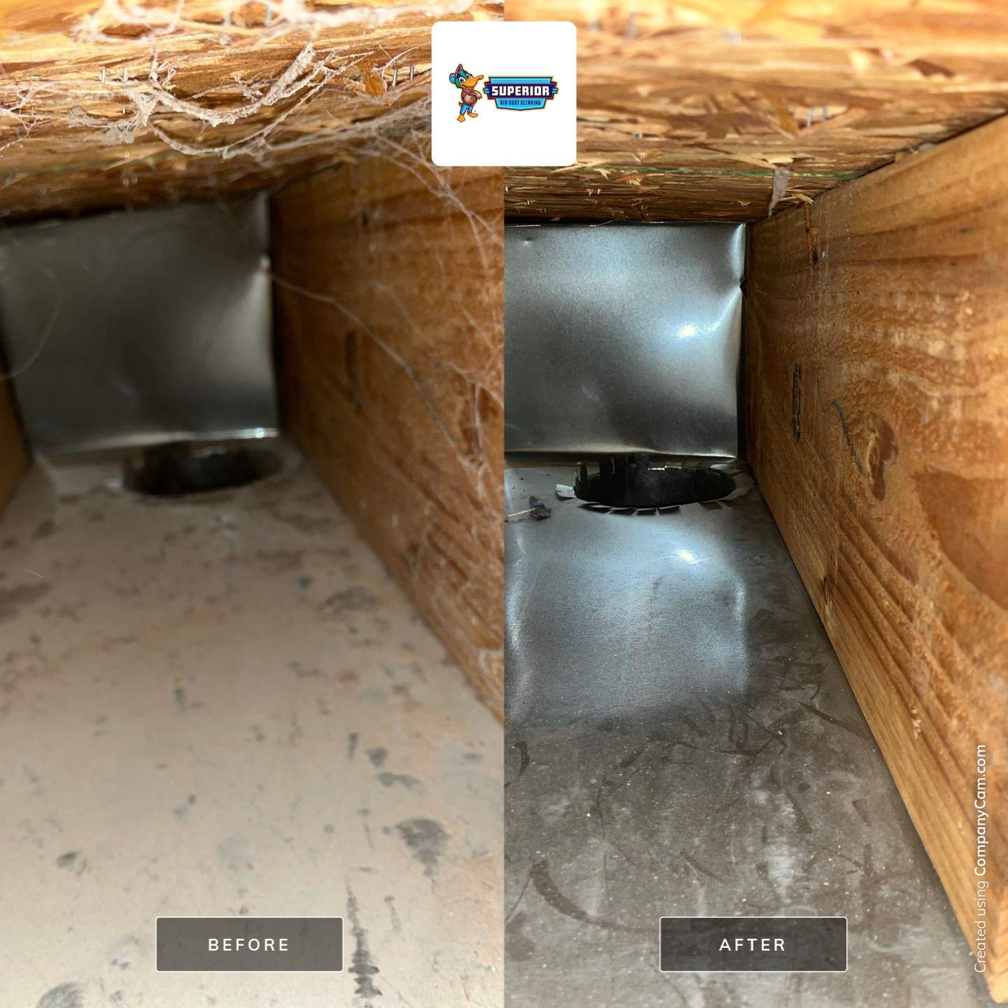 Air Duct Cleaning With a Vacuum Truck in New Waterford, OH by Superior Air Duct Cleaning