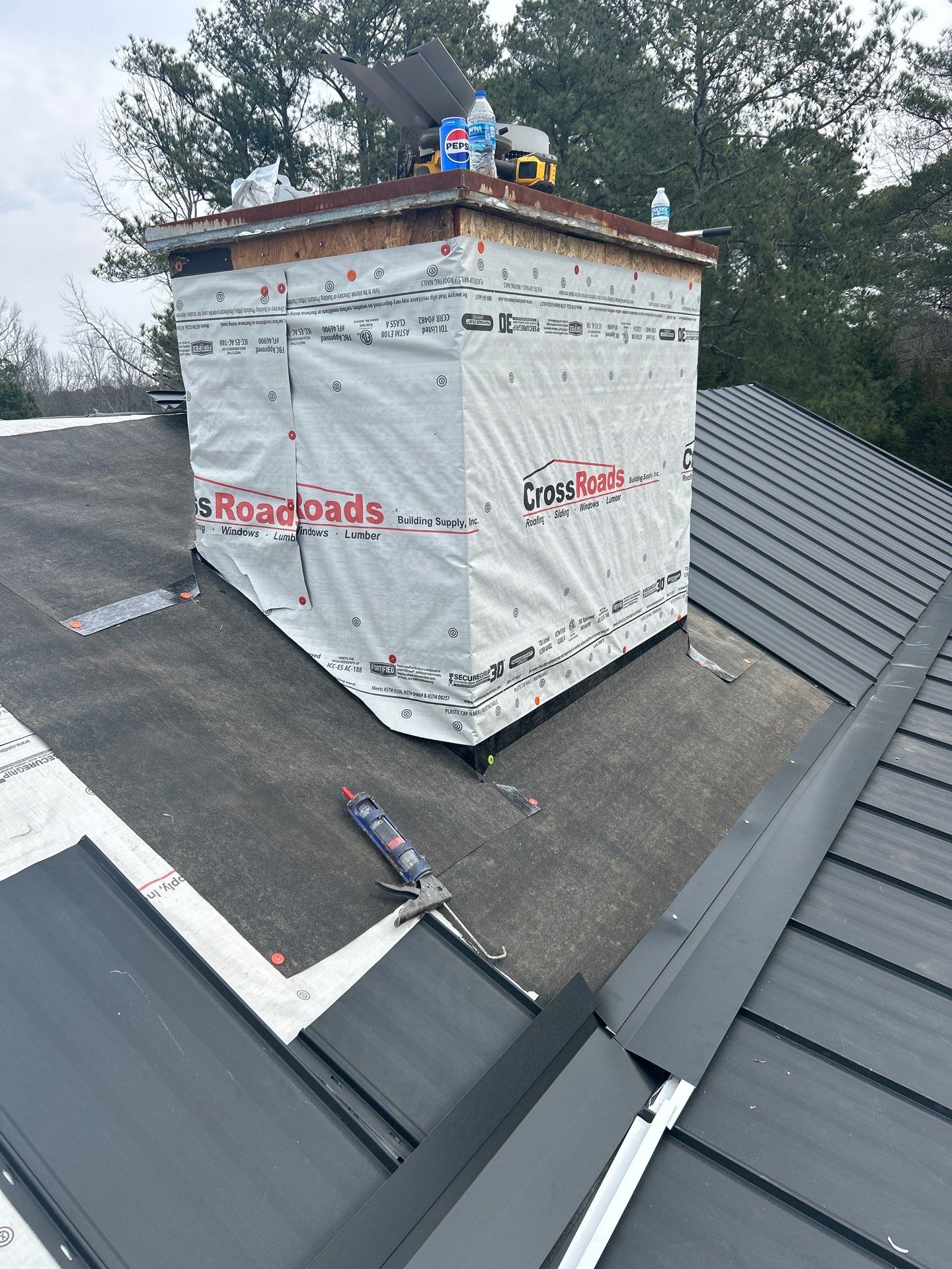 Standing Seam Metal Install by Mountain Valley Roofing & Exteriors LLC