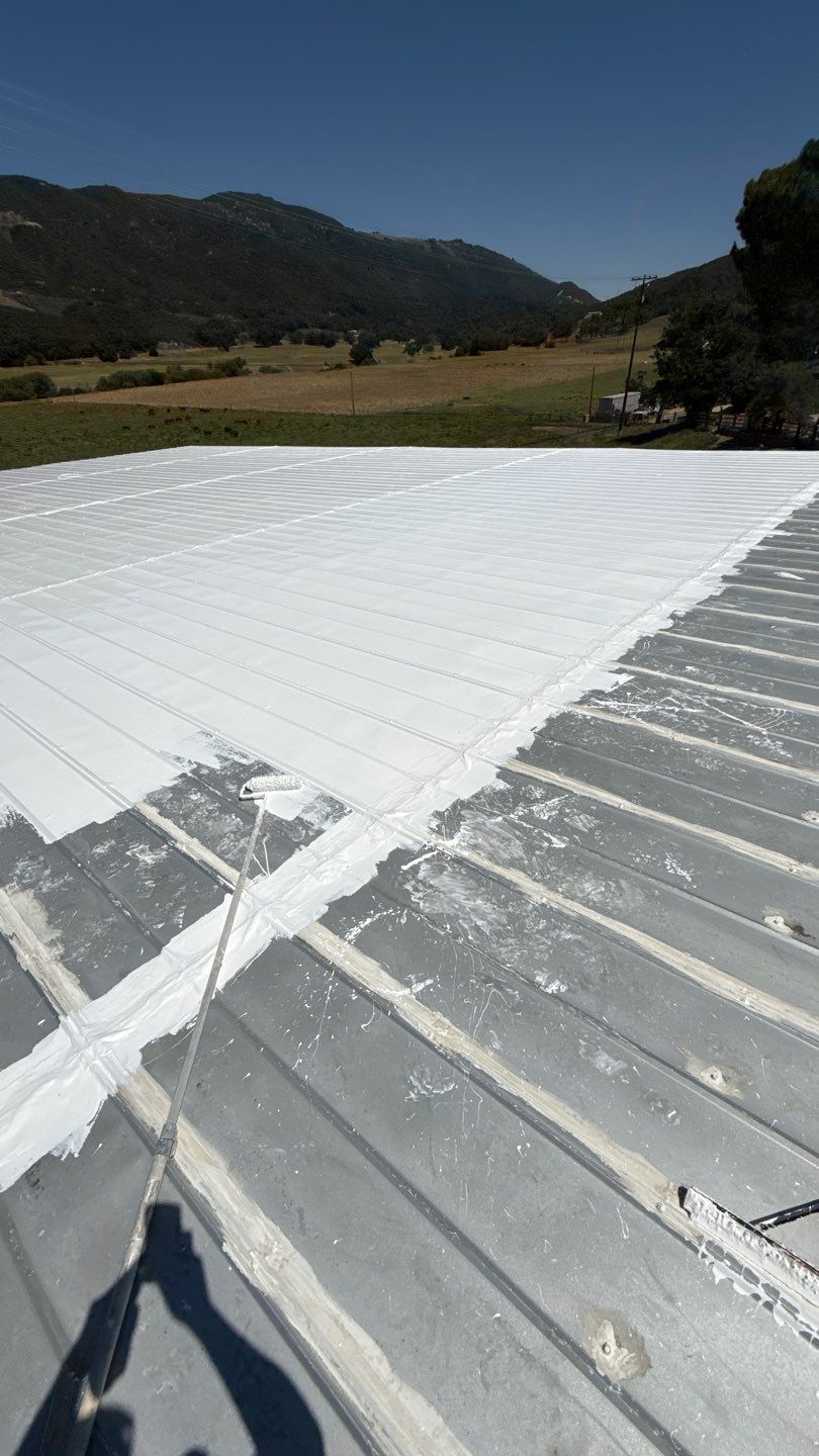 Metal Roof Silicone Coating and Structural Repair in San Ysabel by Reliable Roofing San Diego Inc.