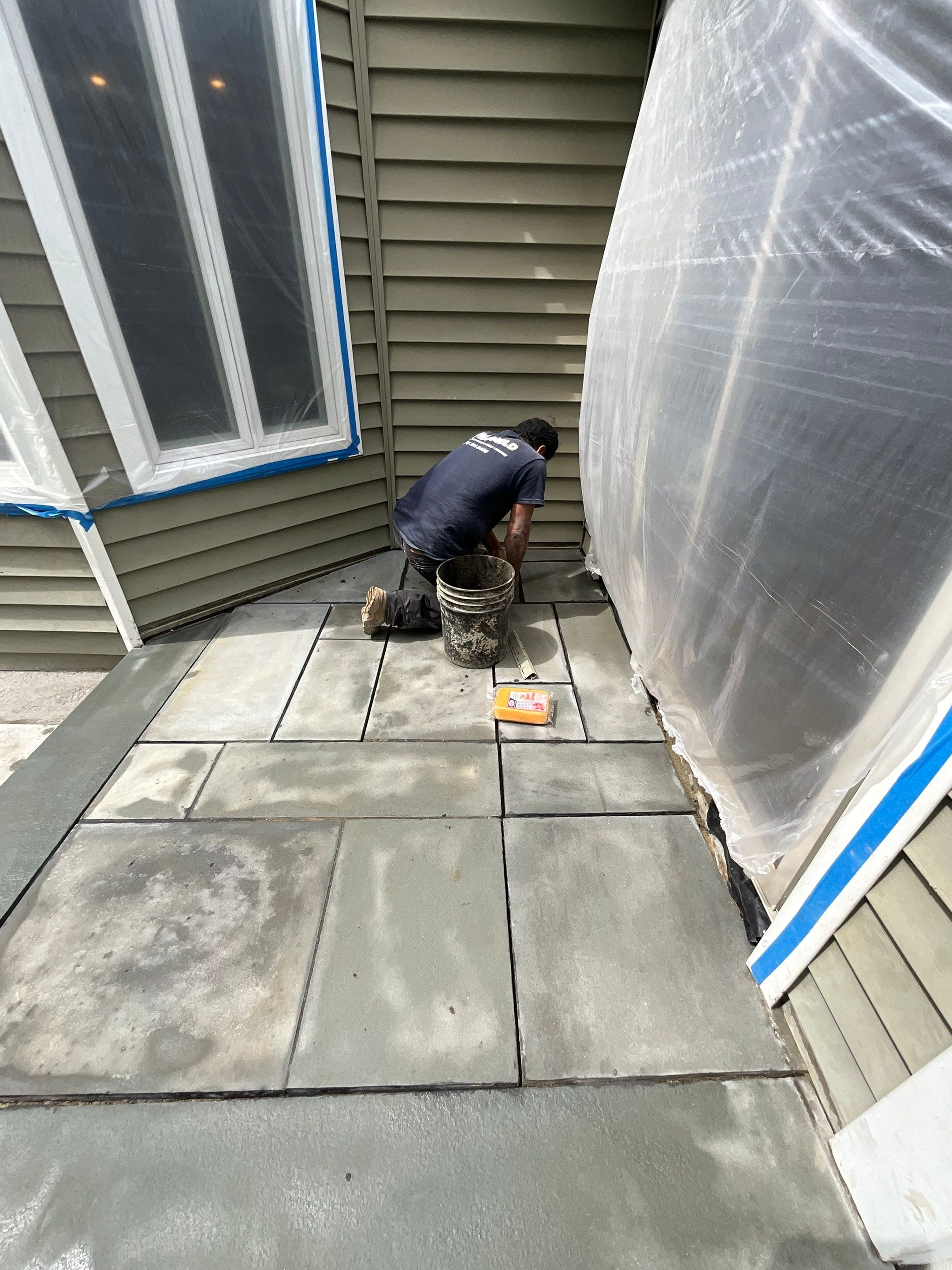 Woods Dr, Roslyn, NY 11576 by A.M. Shield Waterproofing, Corp.