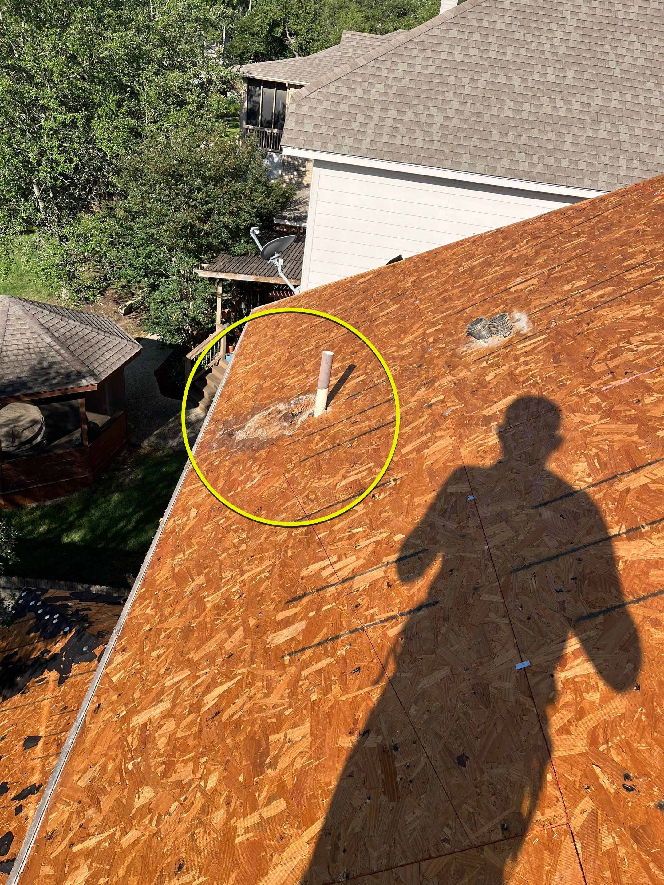 Residential Roof Replacement using Owens Corning 30 year Architectural Shingles by Premier Roofing and Contracting