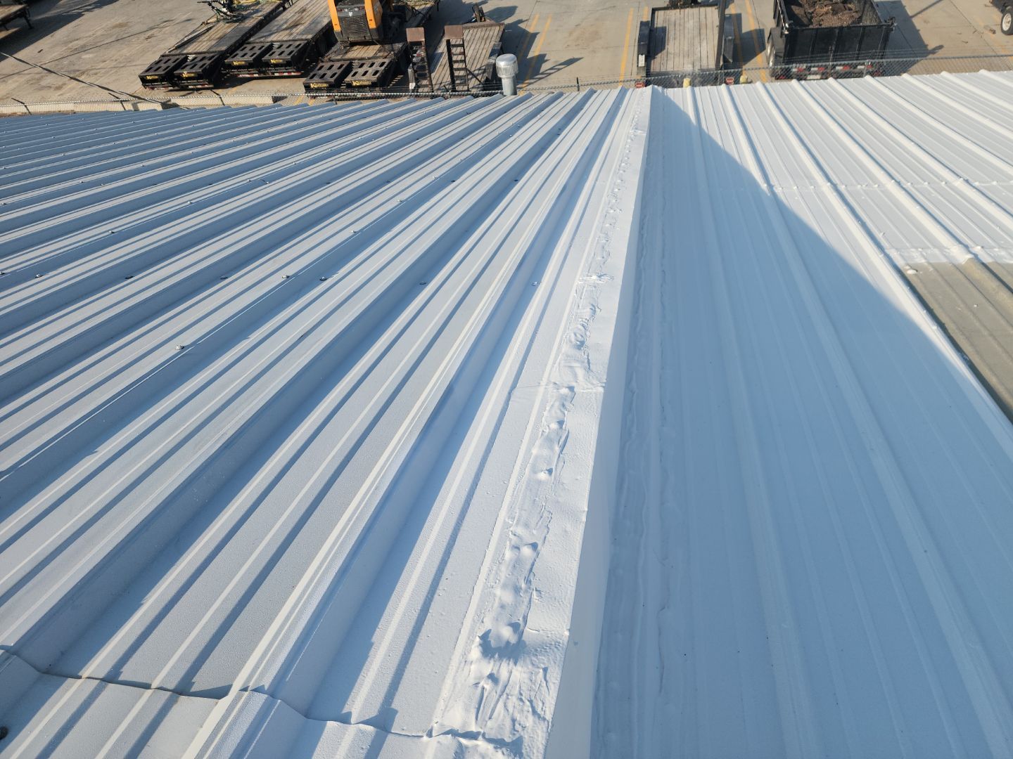 Metal Roof Restoration - Columbus, NE by Tillotson Enterprises