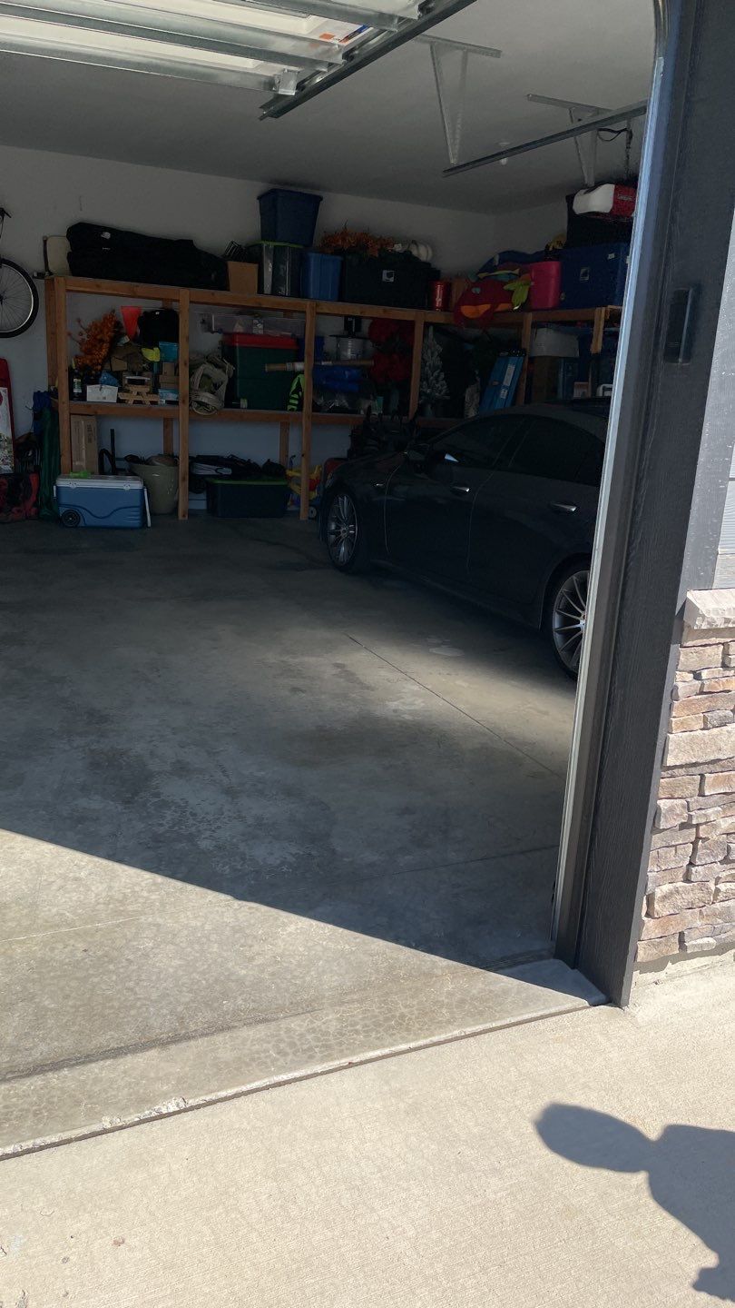 Driveway Transformation using Mediterranean Colorway by Croc Coatings, LLC