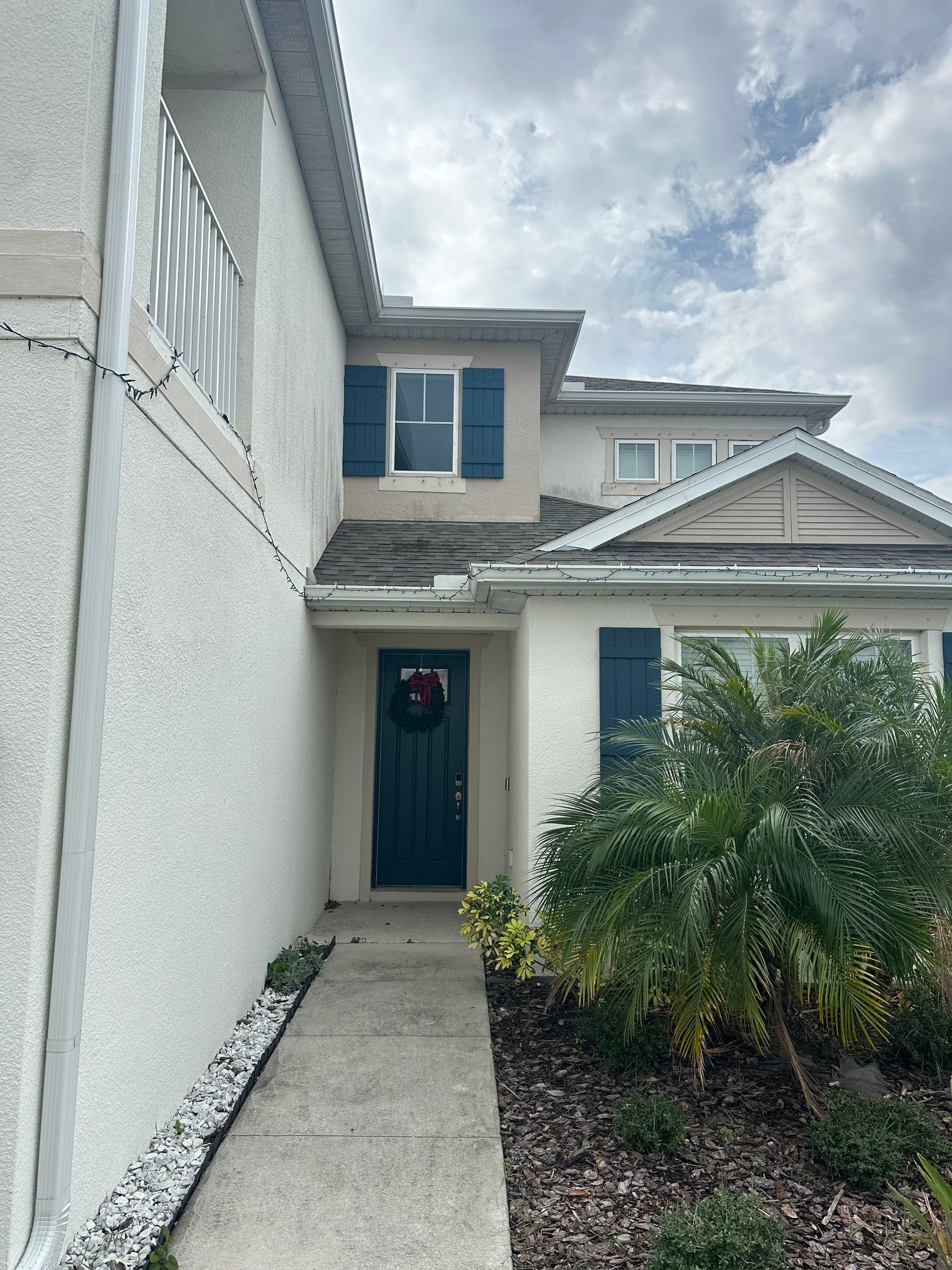 Complete House Wash and Exterior Surface Cleaning in Artisan Lakes Community, Palmetto, FL by Sunshine AquaWash