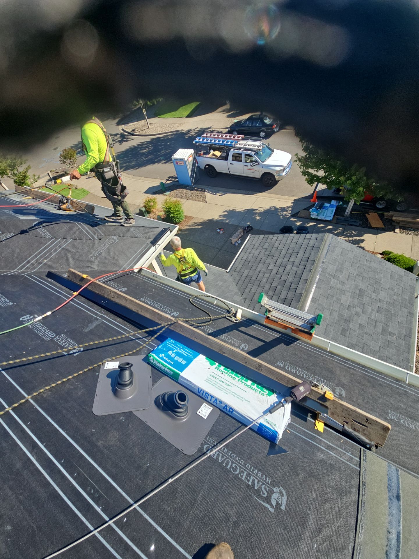 Project in Oregon City by Tom Leach Roofing