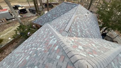 Roof Replacement using Owens Corning Colonial Slate