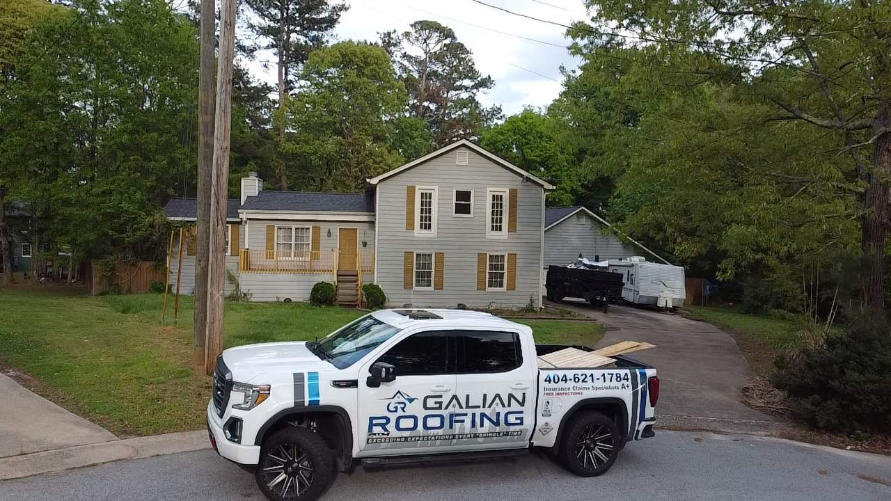Residential Roofing Installation using asphalt shingle roofing by Galian Roofing LLC