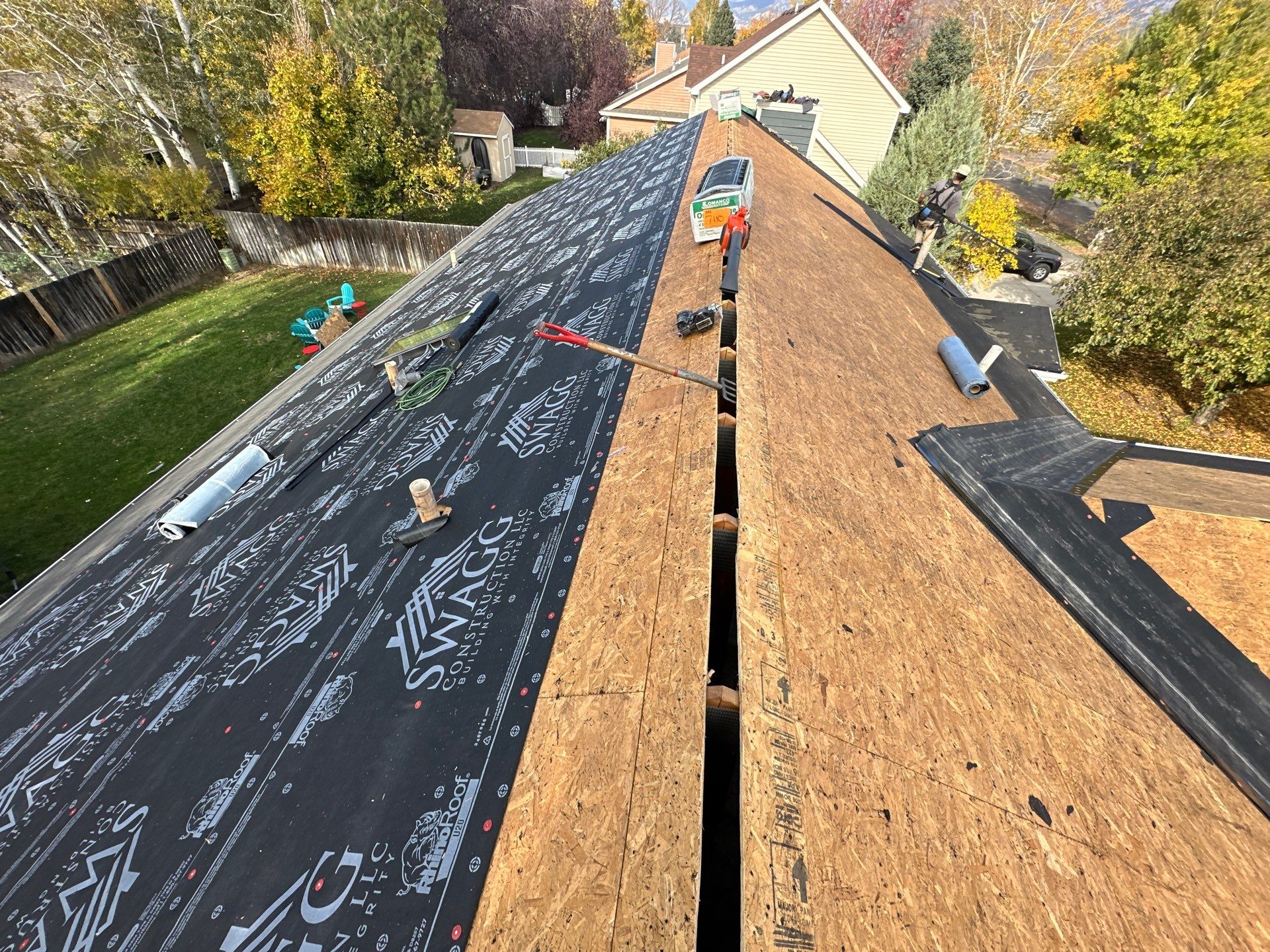 Residential Re-roofing Project in Bozeman, Montana by swagg construction