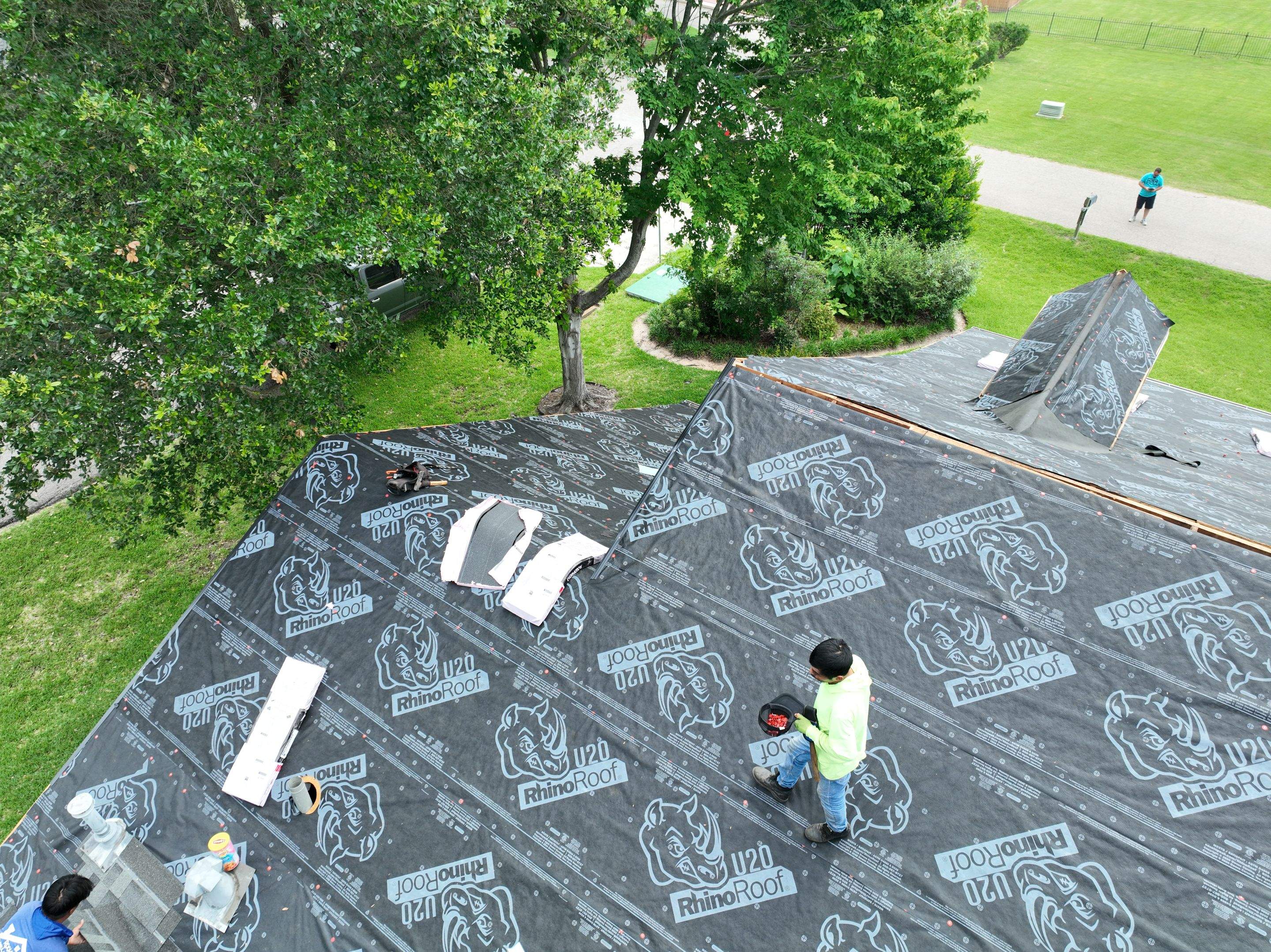 Residential Roofing Installation using Owen's Corning Duration by Roof Concepts Construction