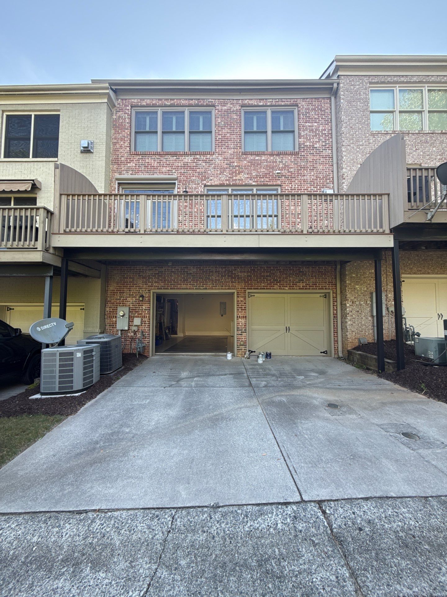 Exterior Trim and Garage Door Painting for Smyrna Townhouse by Swift Home Renovations