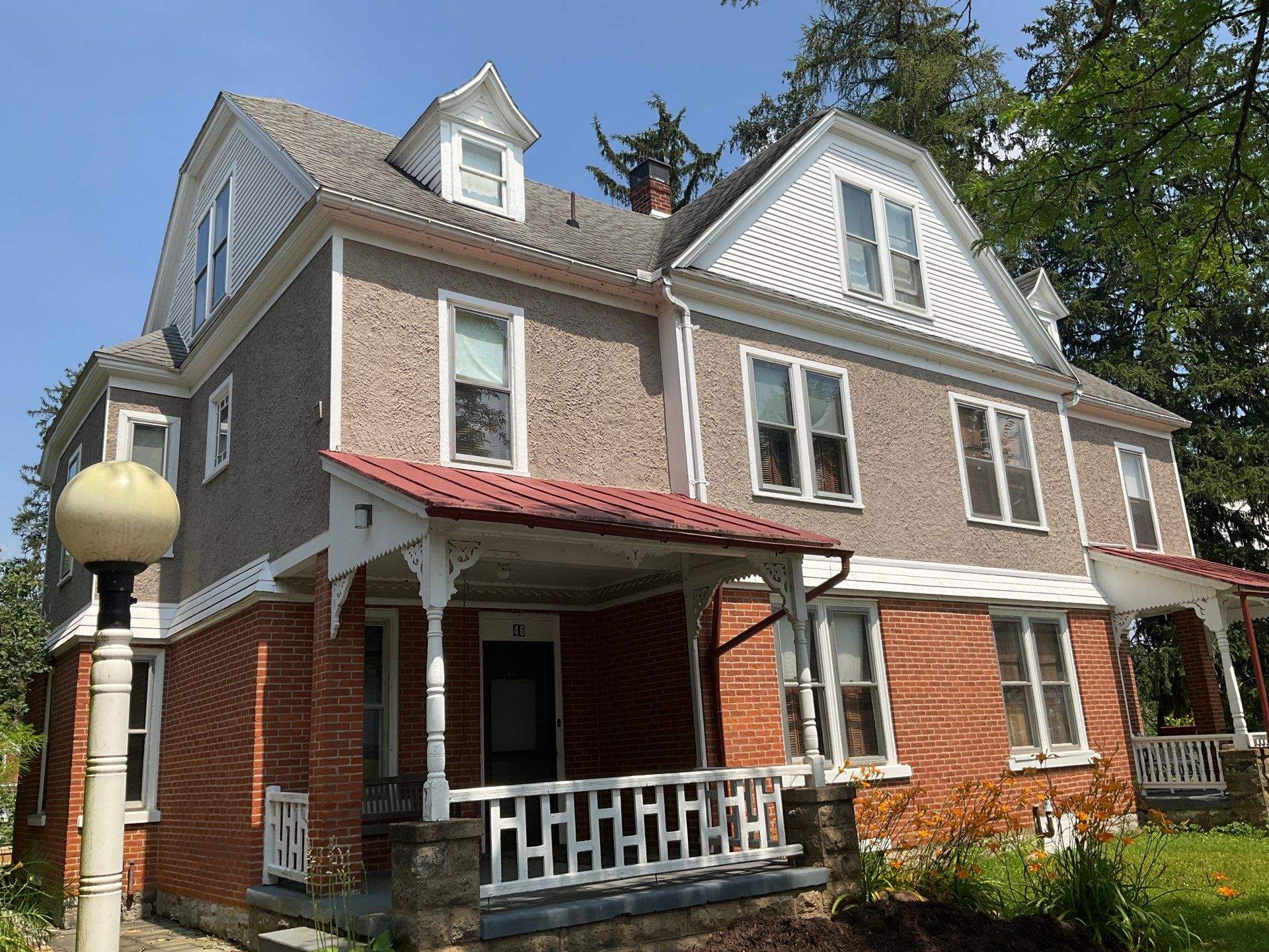 Provia Metal Roofing Installation on Historic Victorian Home by Esh Builders