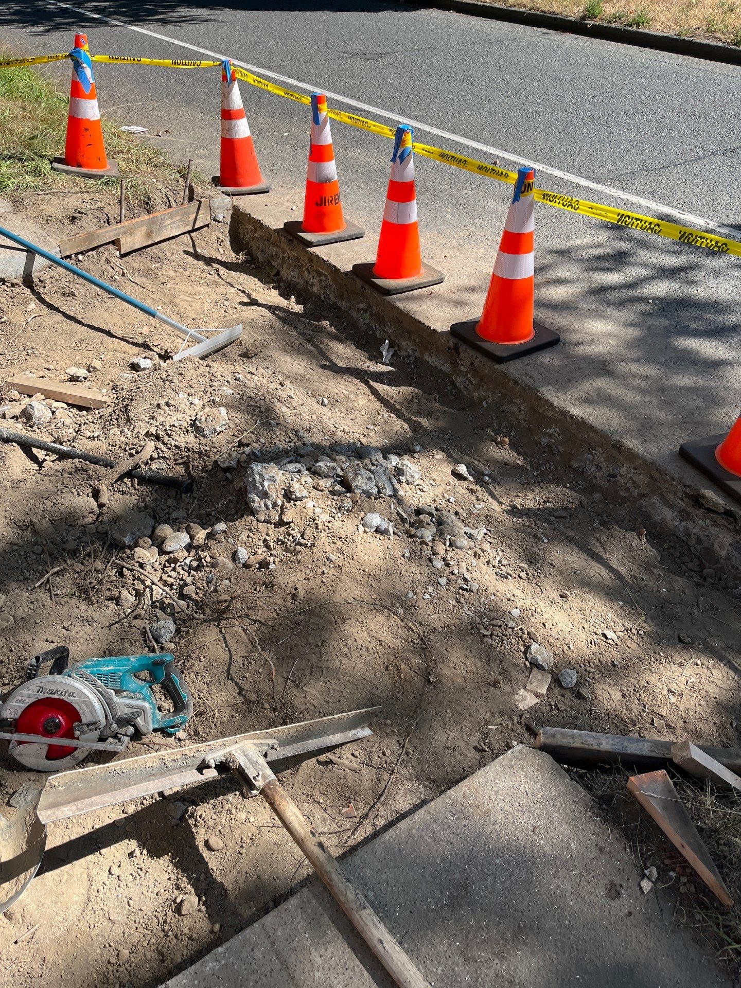 Concrete Patch & Sidewall Repair | Seattle  by Jireh Asphalt & Concrete Inc 