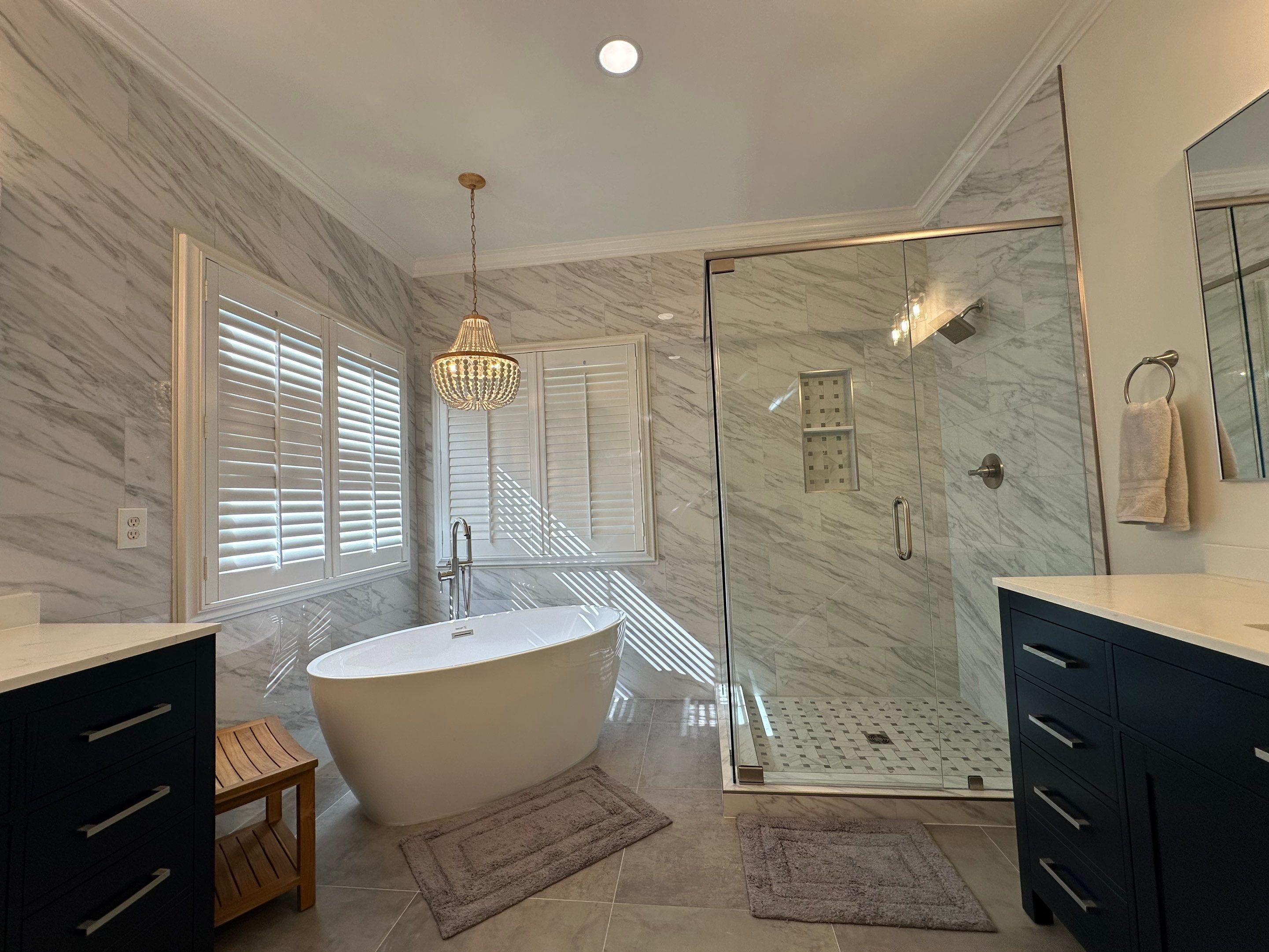 Bathroom Remodel in Brentwood by Music City Improvements