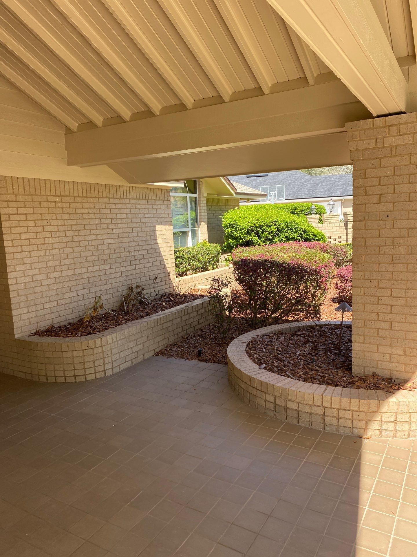 Deerwood Resident | Pine Bark Install by ProGreen Services
