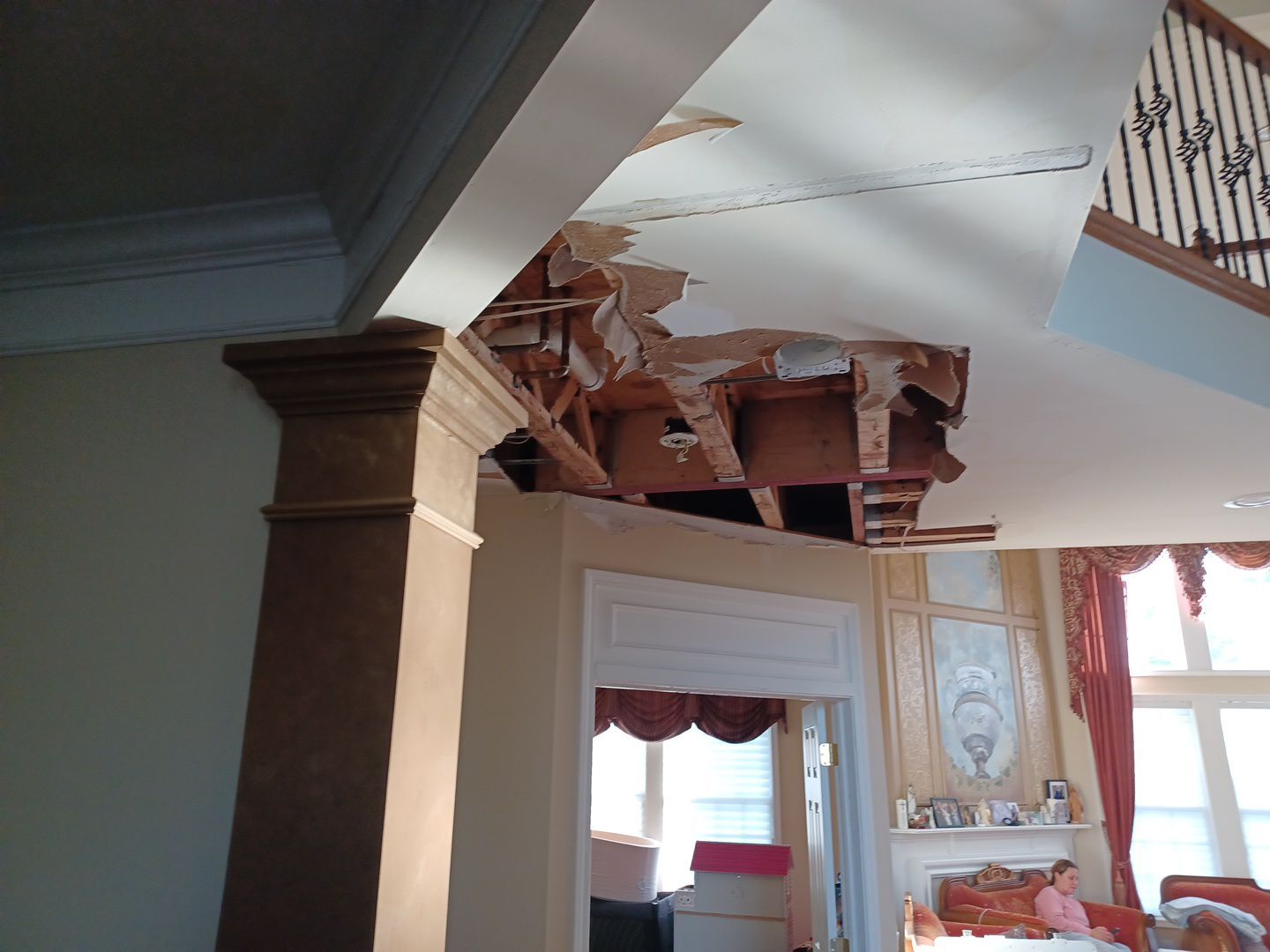 Project in West Bloomfield by EzDry Water Mitigation & Property Restoration