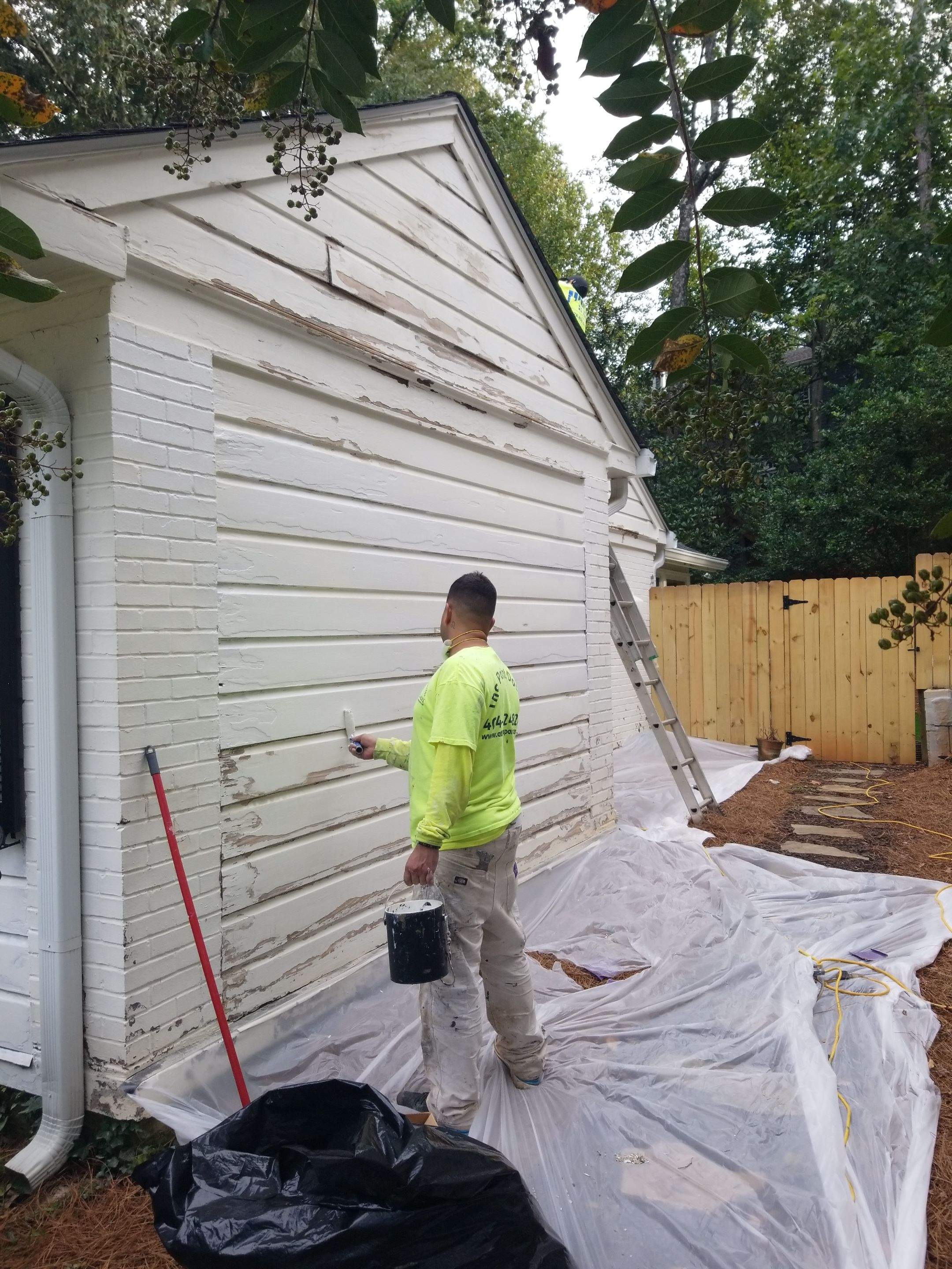 Full Exterior Repaint & Wood Repairs by Atlanta's Paint Doctor