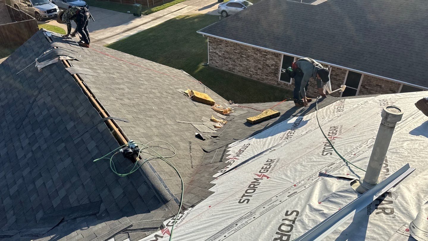 Project in Garland by Rhino Roofing and General Contracting, LLC