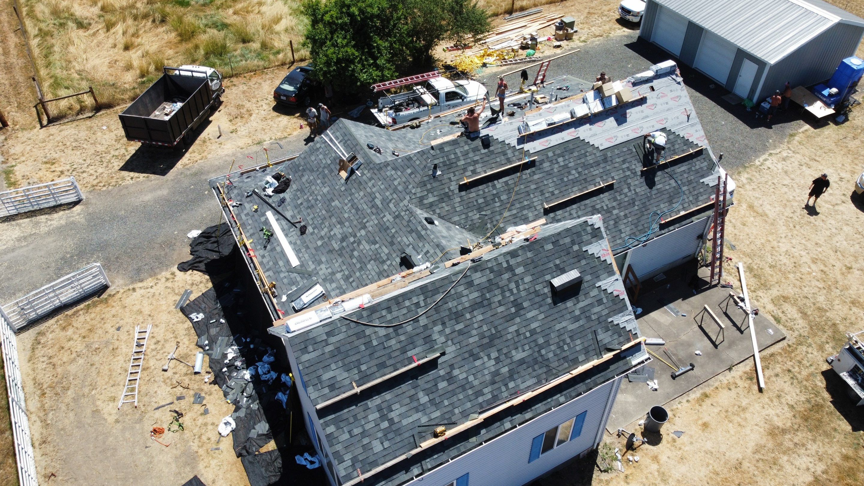 Residential Roofing Installation using Malarkey Highlander by Orezona Building & Roofing Company, Inc.