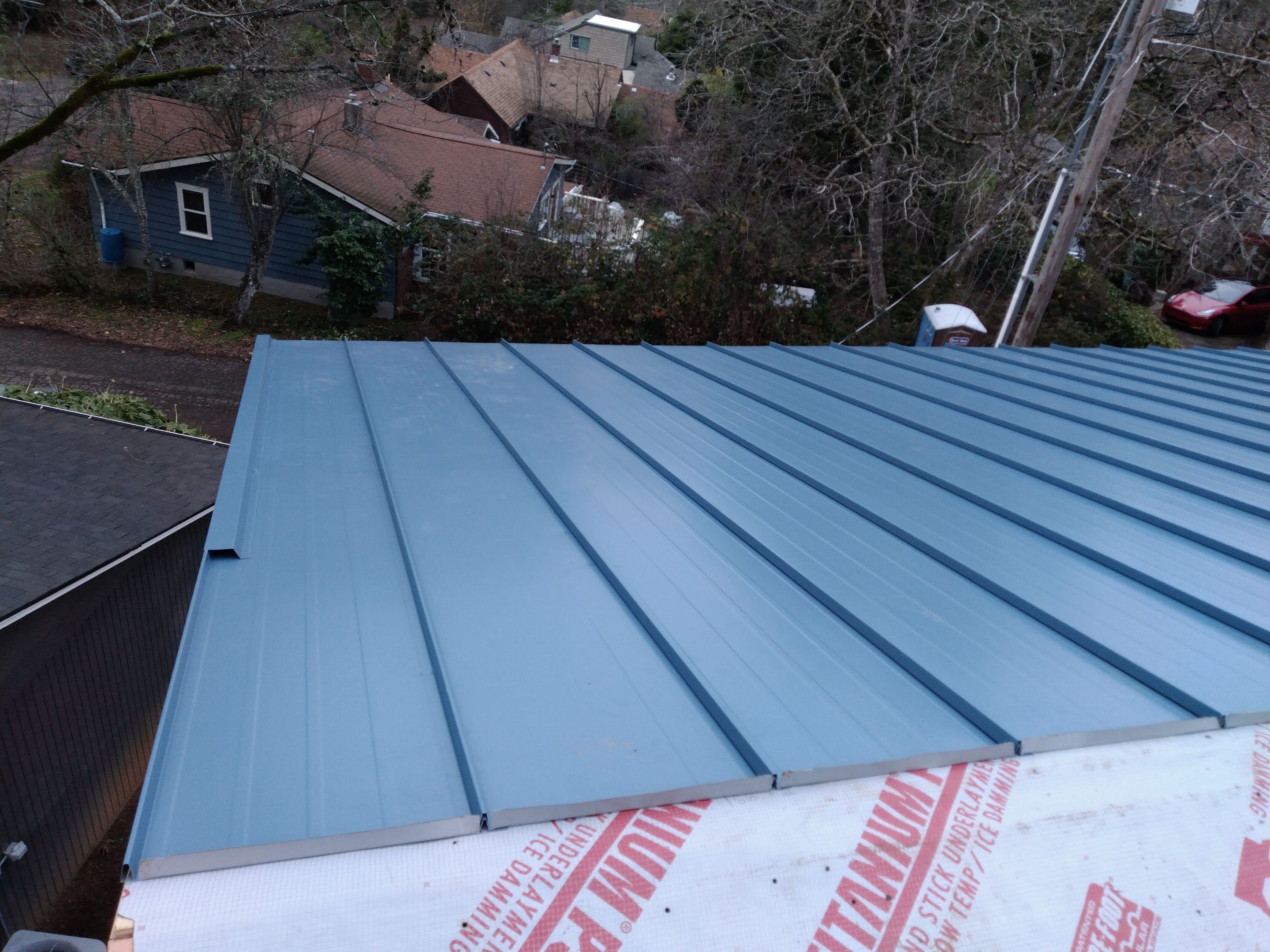 Roof Replacement - Metal Roof using ASC 16" 26g Skyline Panel by BEST Roofing & Waterproofing