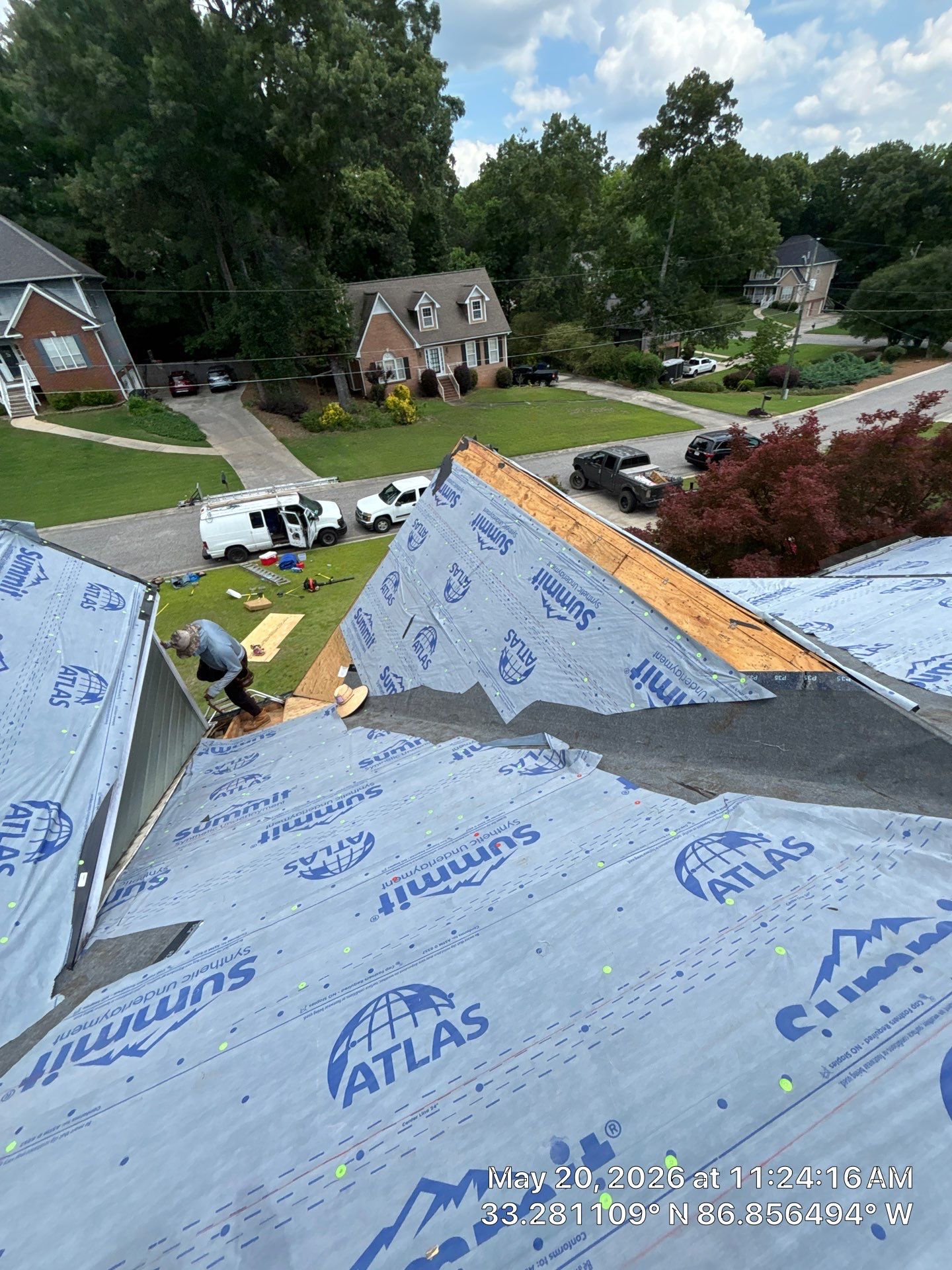 Asphalt Roof Replacement in Helena by NANOROOF Alabama