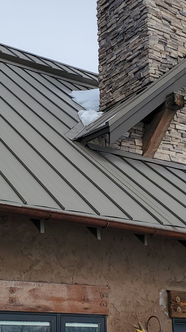 Residential Roofing Installation using Brava Synthetic Slate in Bozeman, MT by swagg construction