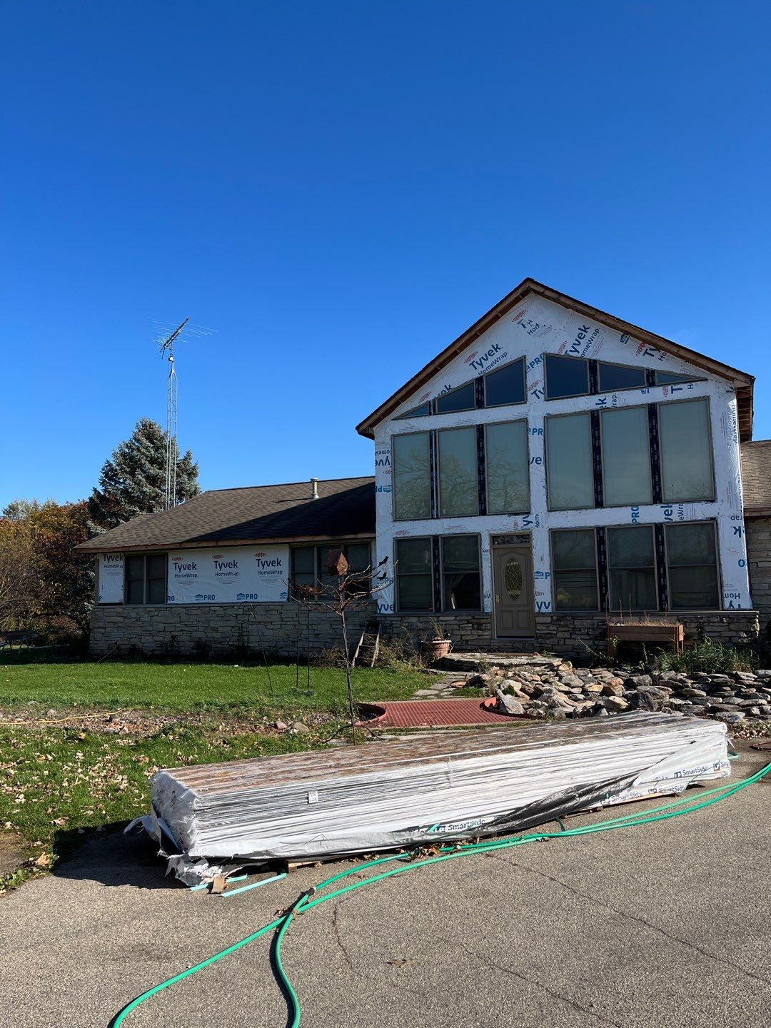 Siding Installation using LP Smart Siding by Stendahl Services
