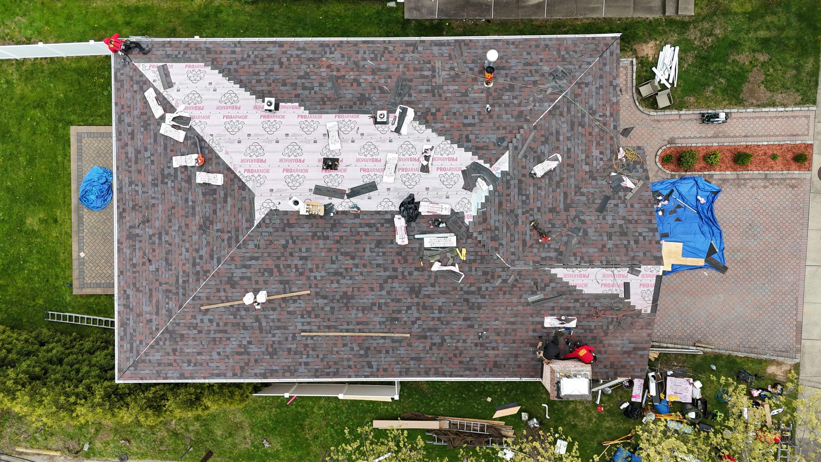 Roof Project in Ridgefield, NJ. by All State Home Improvement Inc.