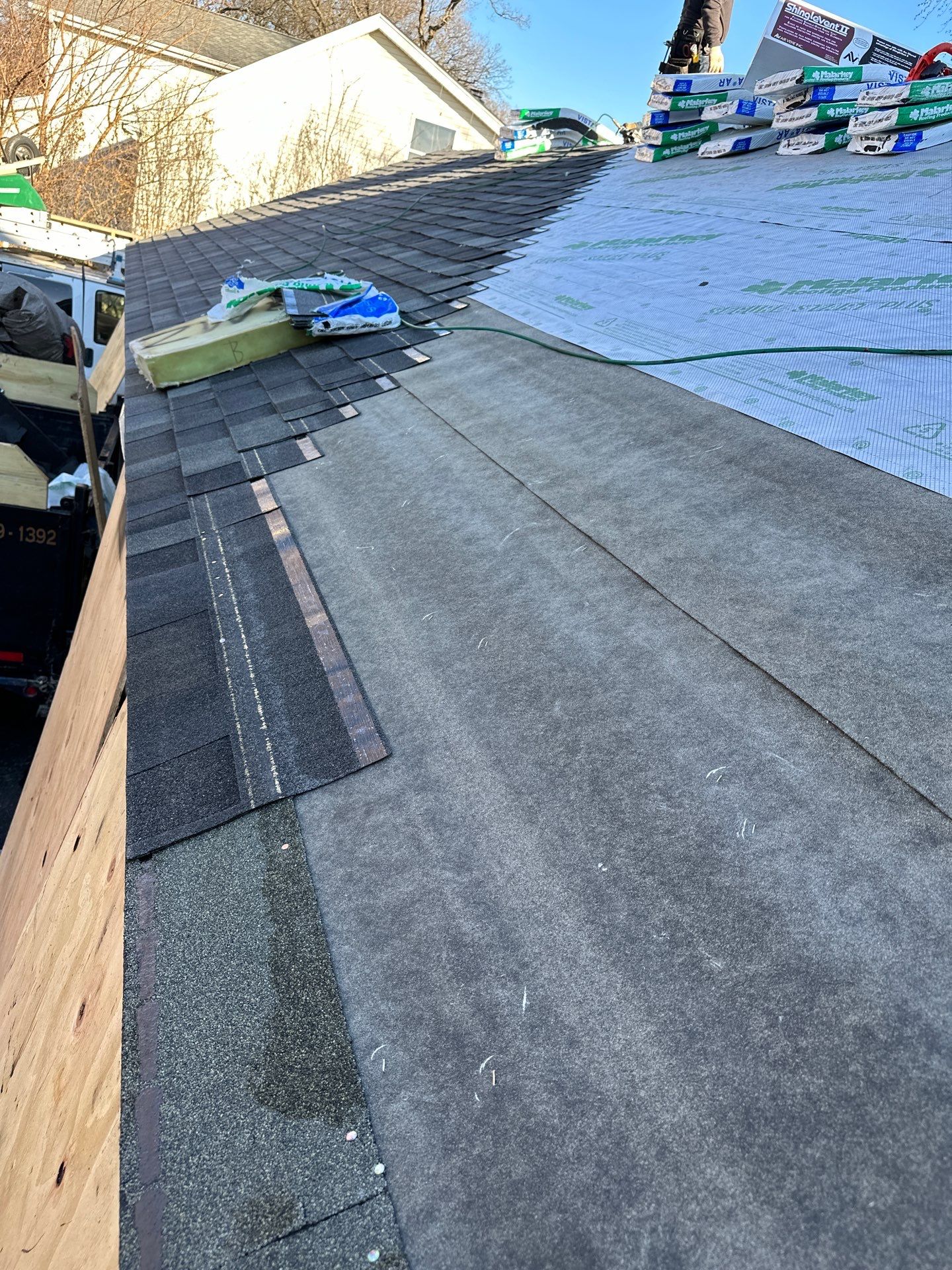 Residential Roofing Installation using Malarkey Roofing / Siding Installation by Perfect Exteriors Inc. 