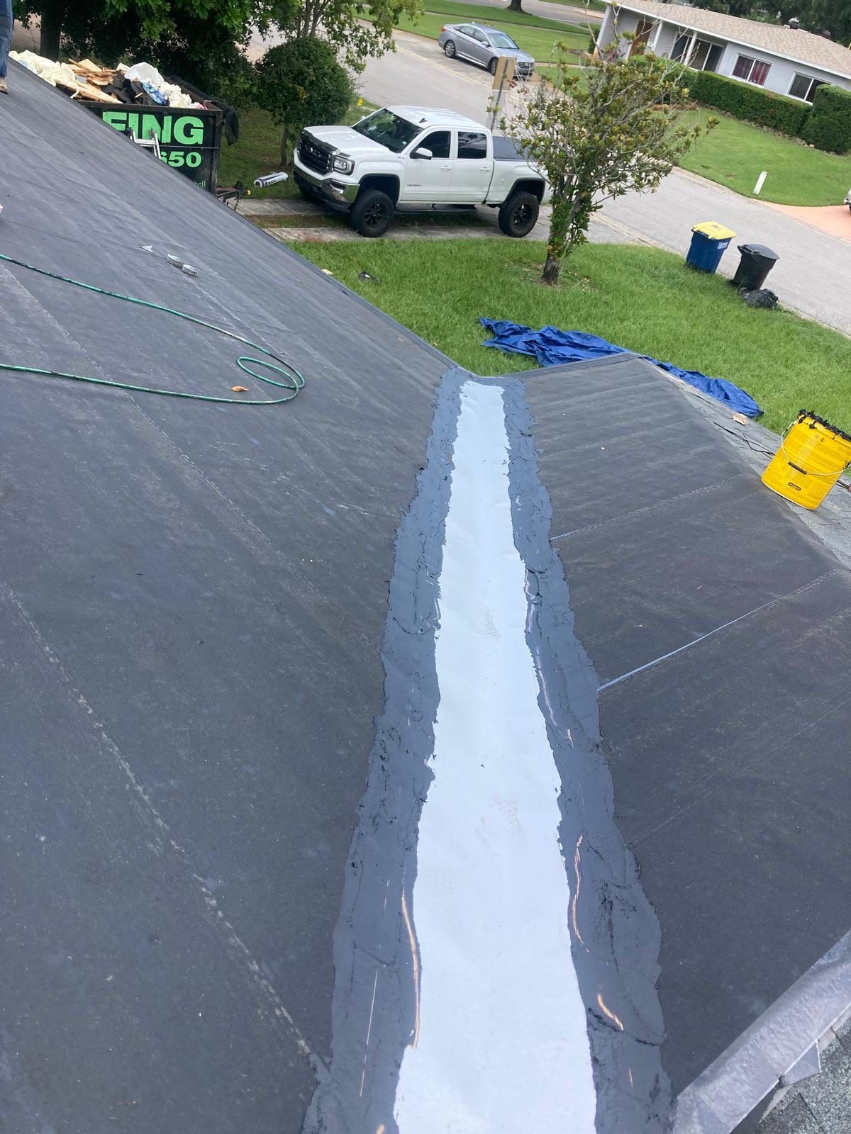 Project in Clearwater 33765 by Mitchell Roofing Company LLC 