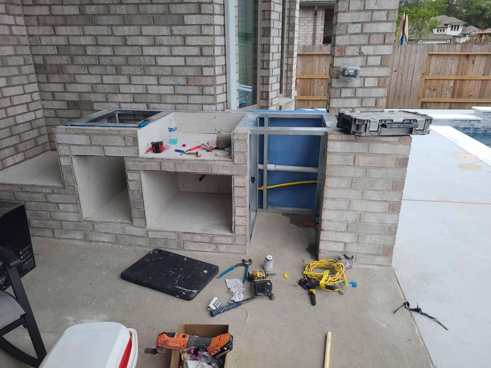 Summer Kitchen in Conroe, TX by SophAlx LLC