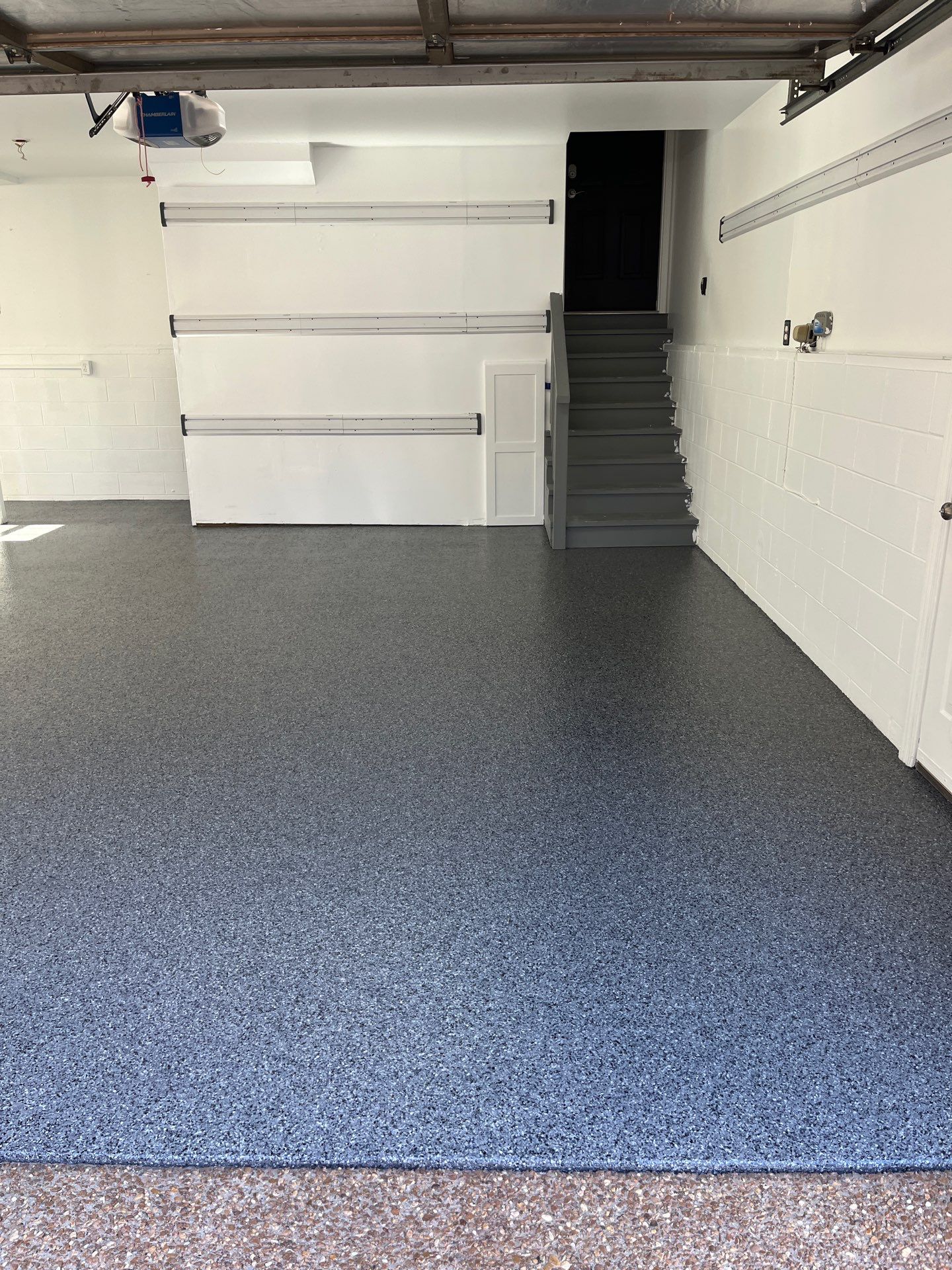 Garage Floor Coating using Nightfall by My Garage Floor Guys