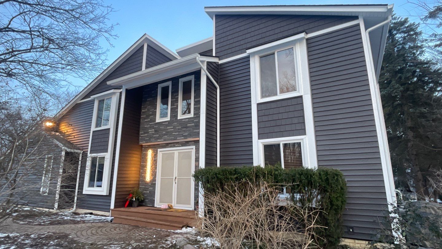 CertainTeed Monogram D5 Slate + Owens Corning Duration Colonial Slate by 180 Contractors