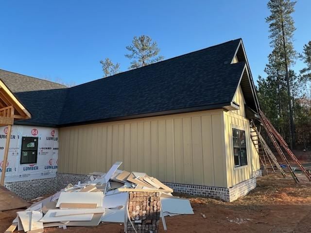 Residential Roofing Installation using Architectural shingles by BROCK BUILDERS 