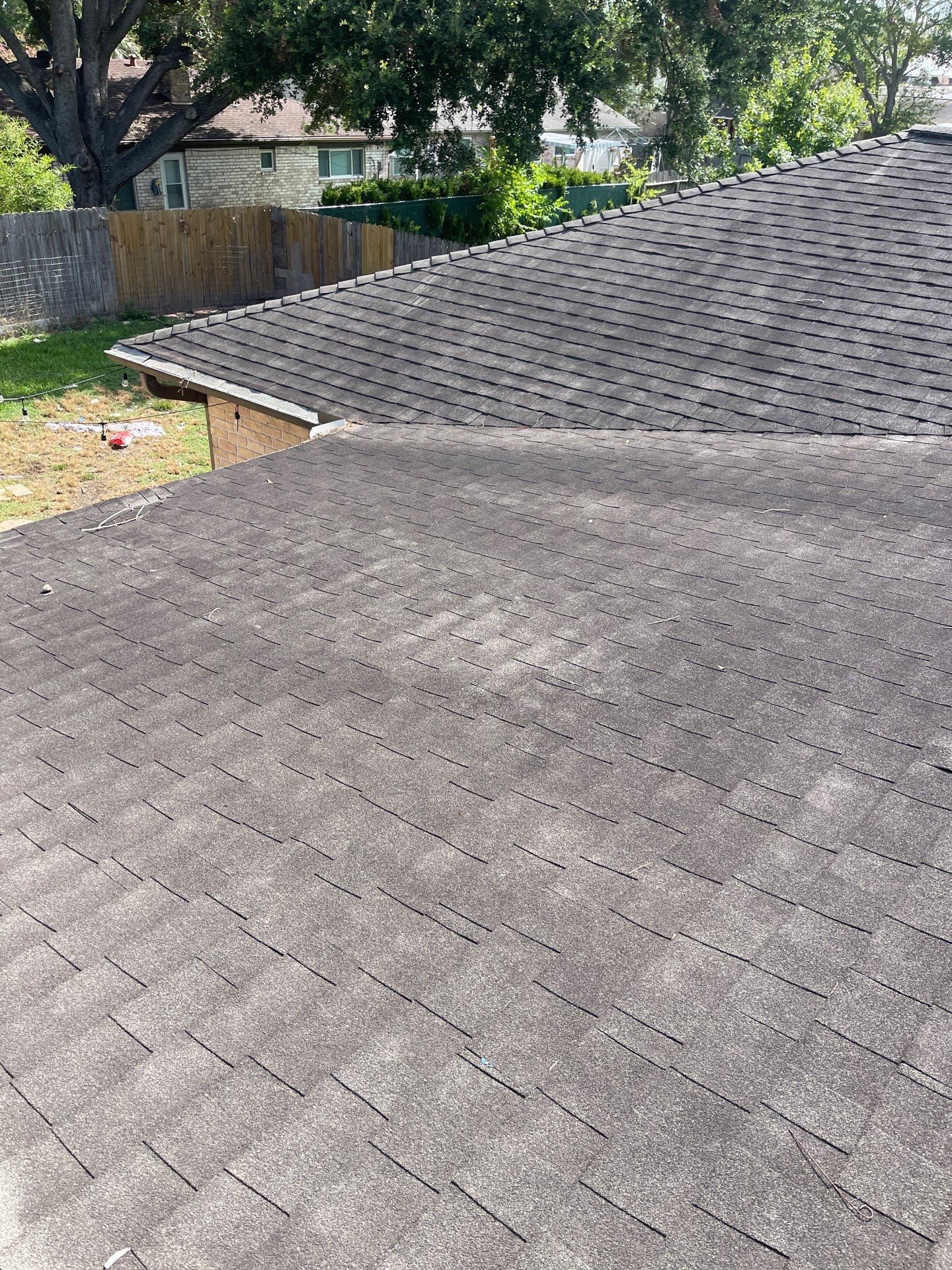 Hail Damage using Owen's Corning Duration (Lifetime) Shingles by Roof Repair Company