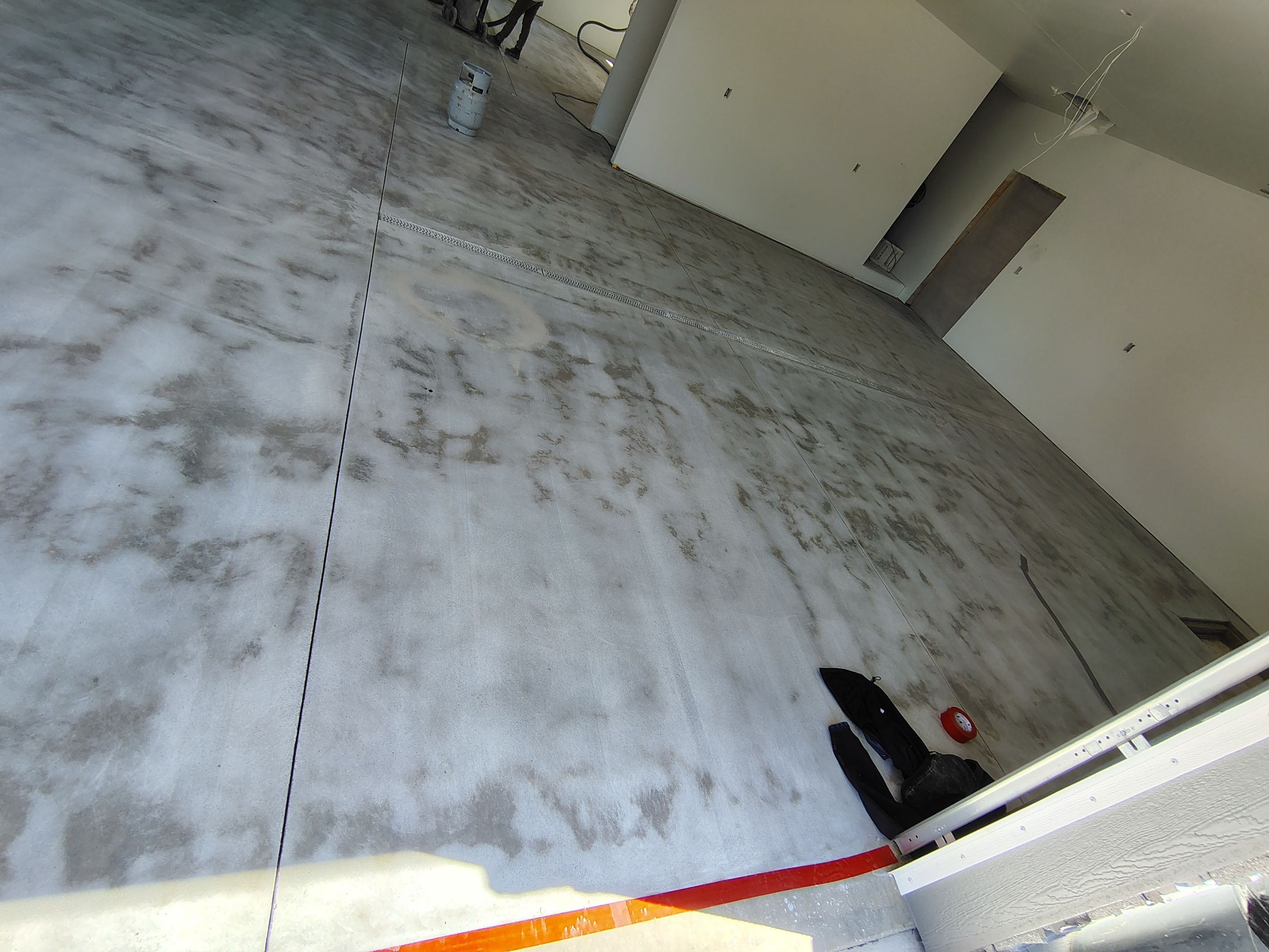 Custom Garage and Basement Epoxy Floor Coating in Menno by Select Painting, Coatings & Garage Cabinets