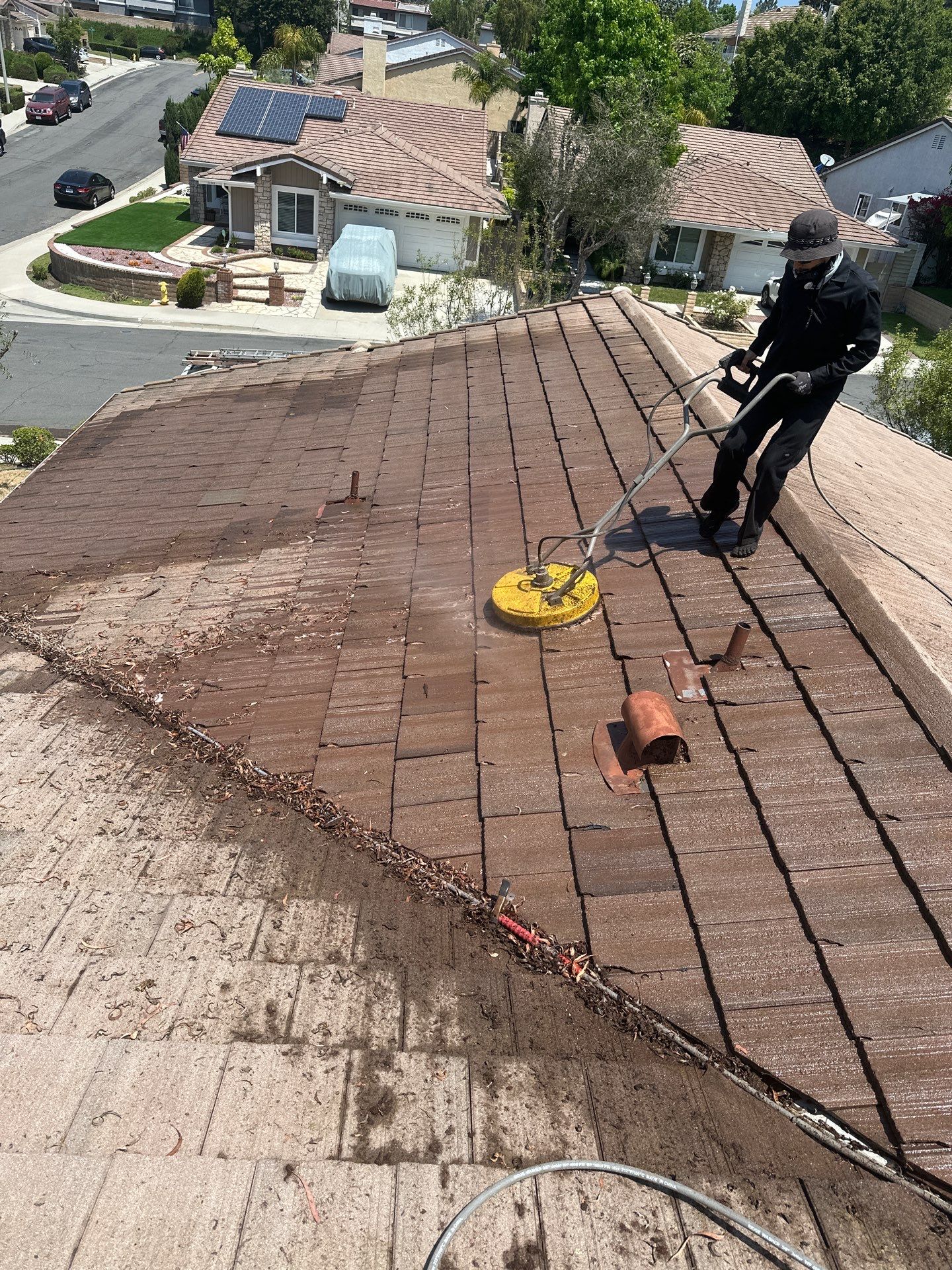 Orange County Roof Washing in Lake Forest by Property Cleaning Experts