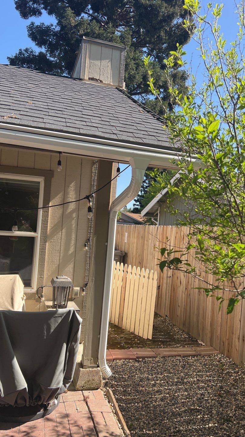 Gutter Installation using Englert LeafGuard Gutters by Byers Enterprises 