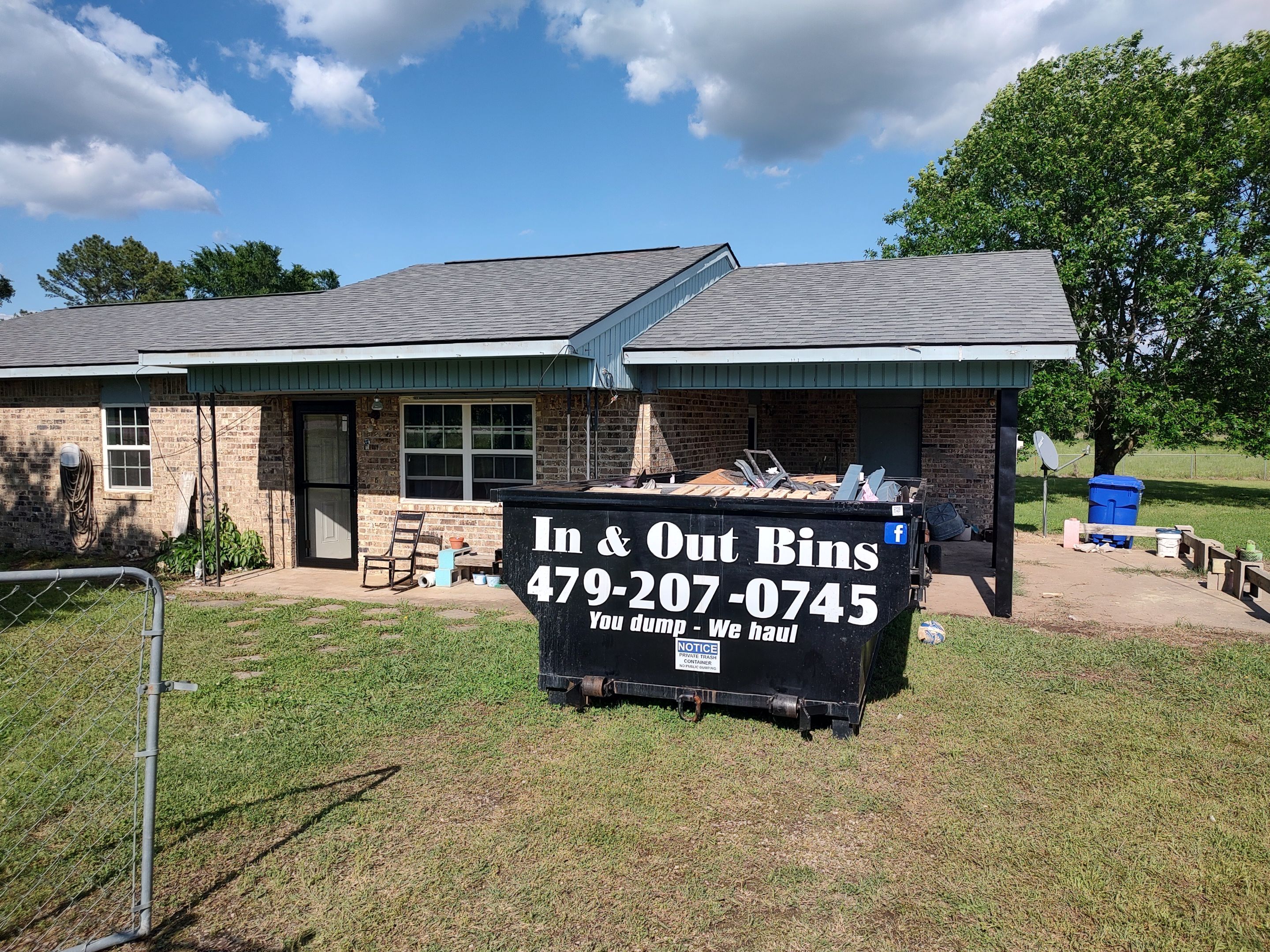 Roof replacement & Storm Door by In & Out Construction & Remodeling, LLC