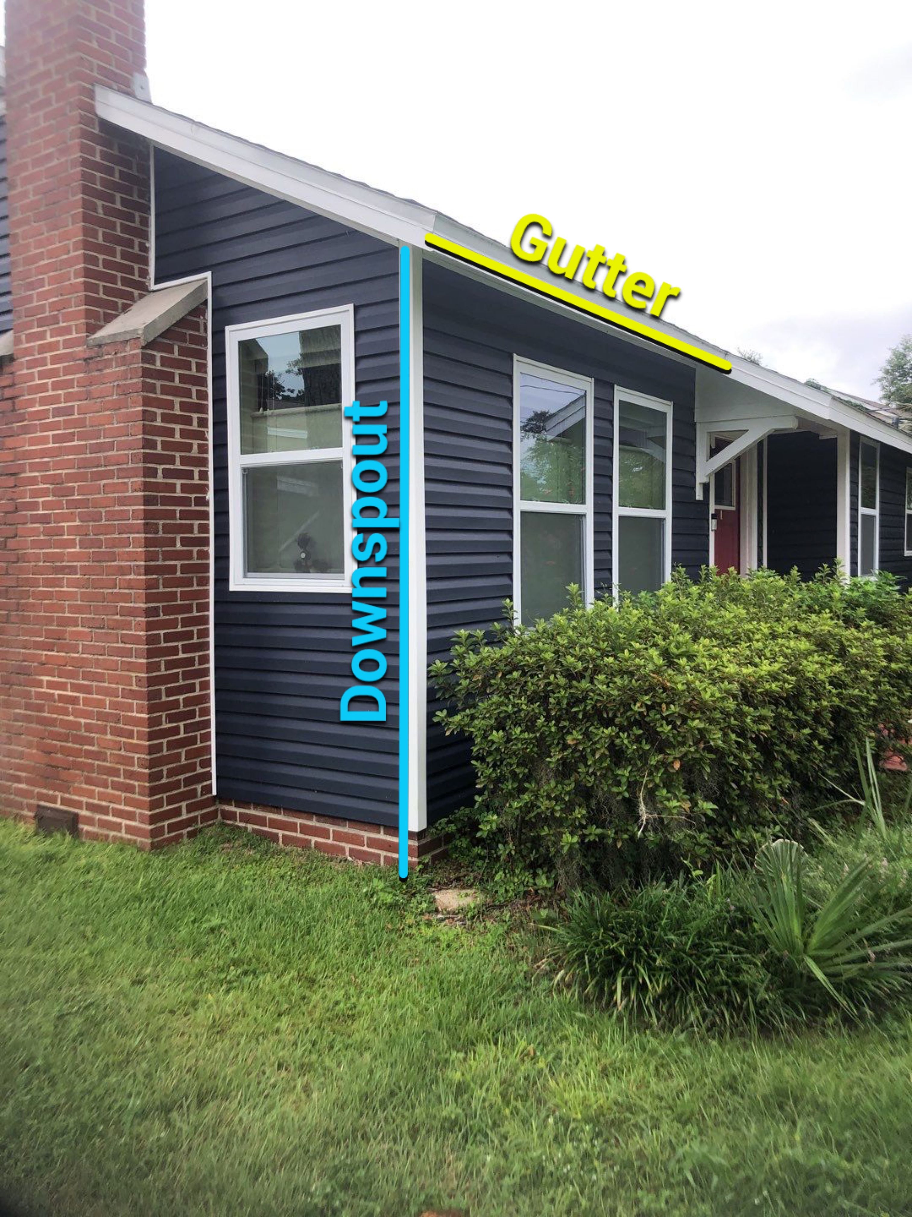 Gutter Installation using K-Style Seamless Gutters by Gutter Professors