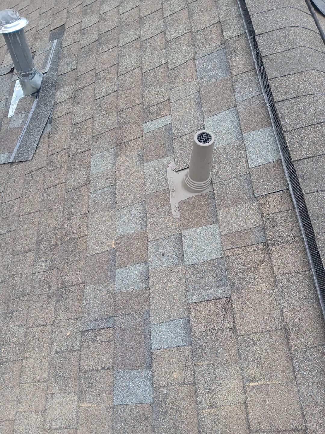 Hail Damage using Owen's Corning Duration (Lifetime) Shingles by Roof Repair Company