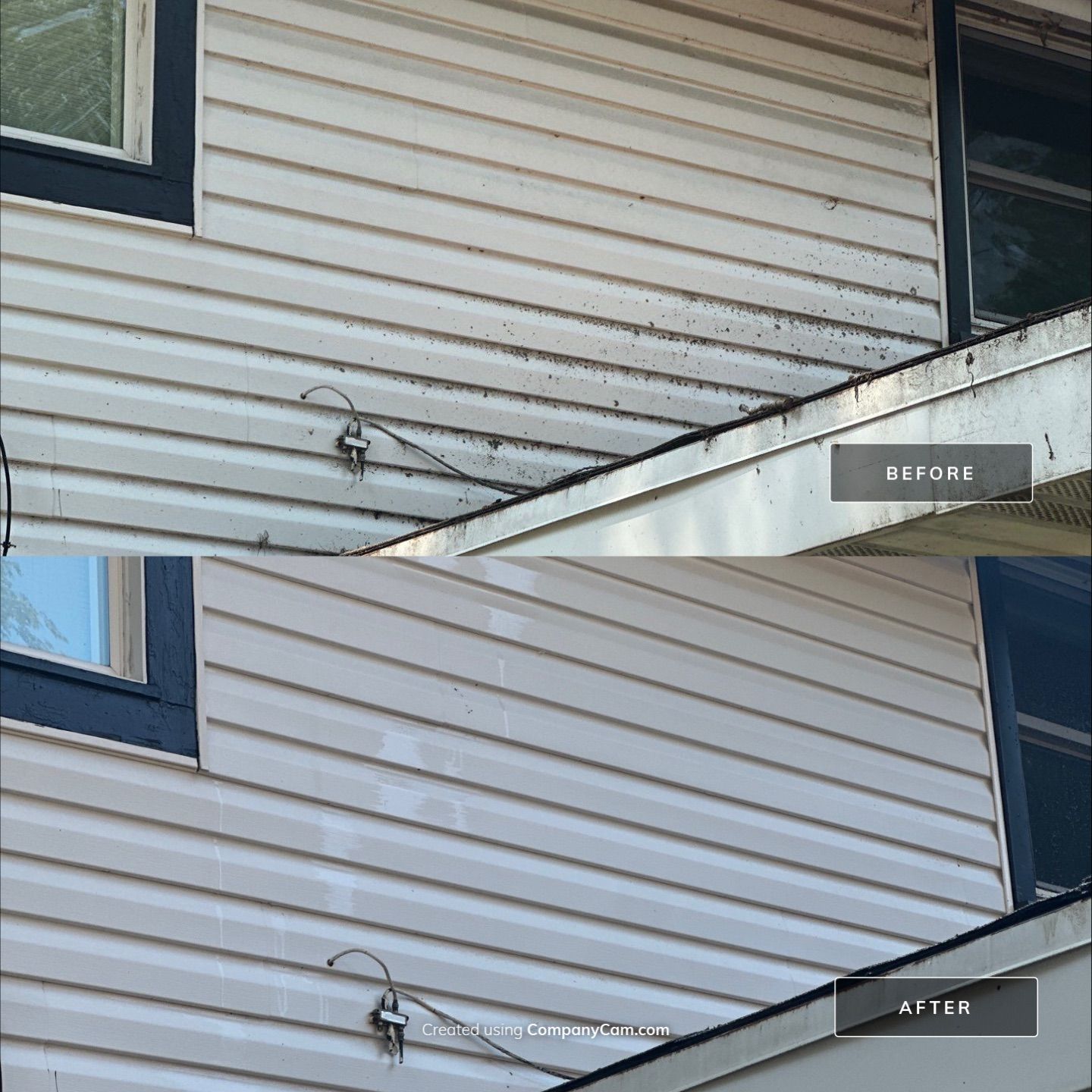 Project in Delavan by Simmons Power & Soft Washing