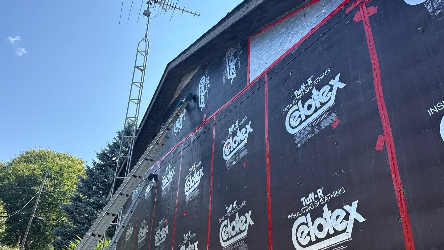 Siding Replacement using Alside Charter Oak D4.5" Cape Cod Grey by 180 Contractors