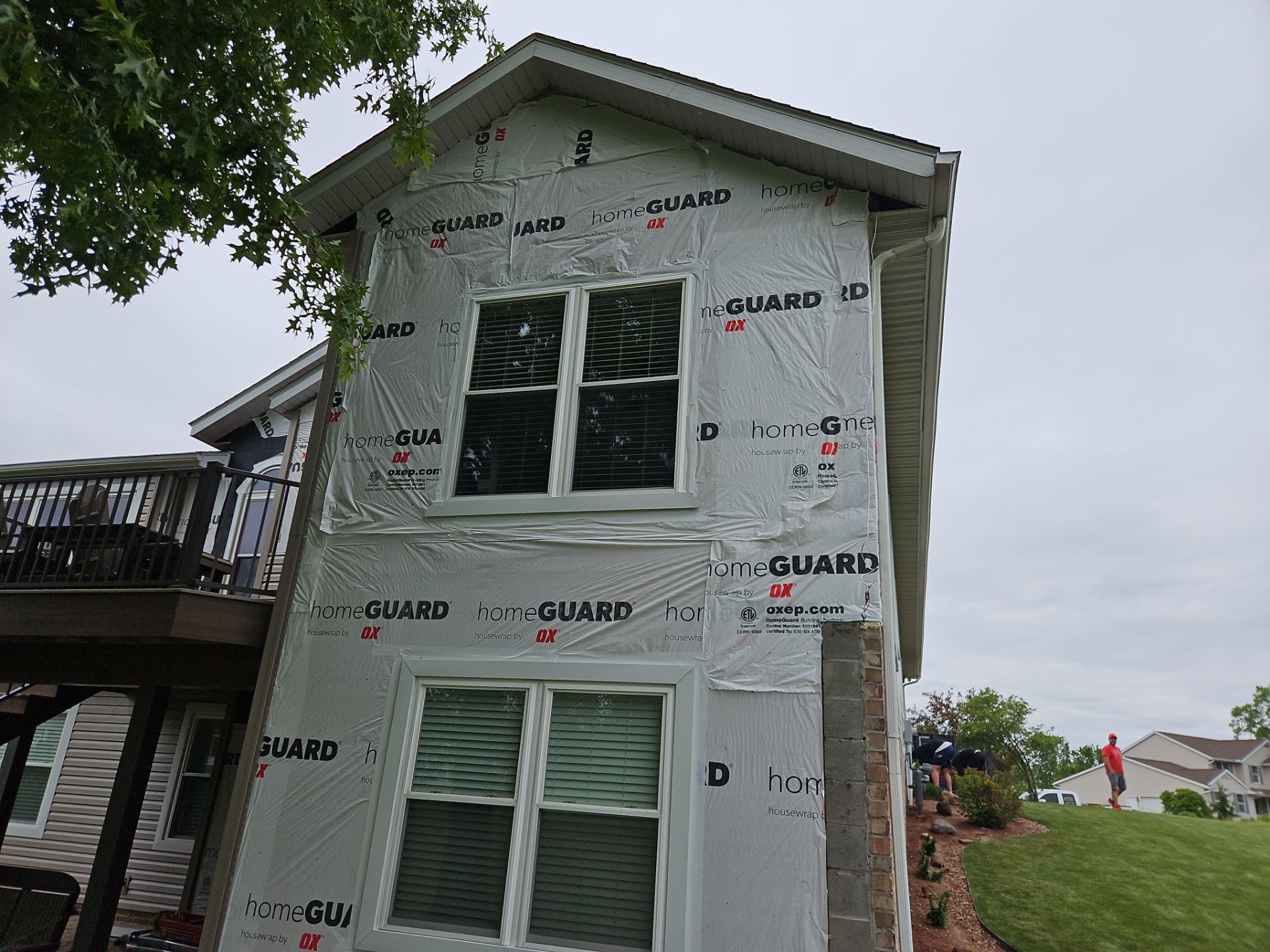 Louisville Ohio Siding and Decking Installation by Pine Ridge Roofing LLC